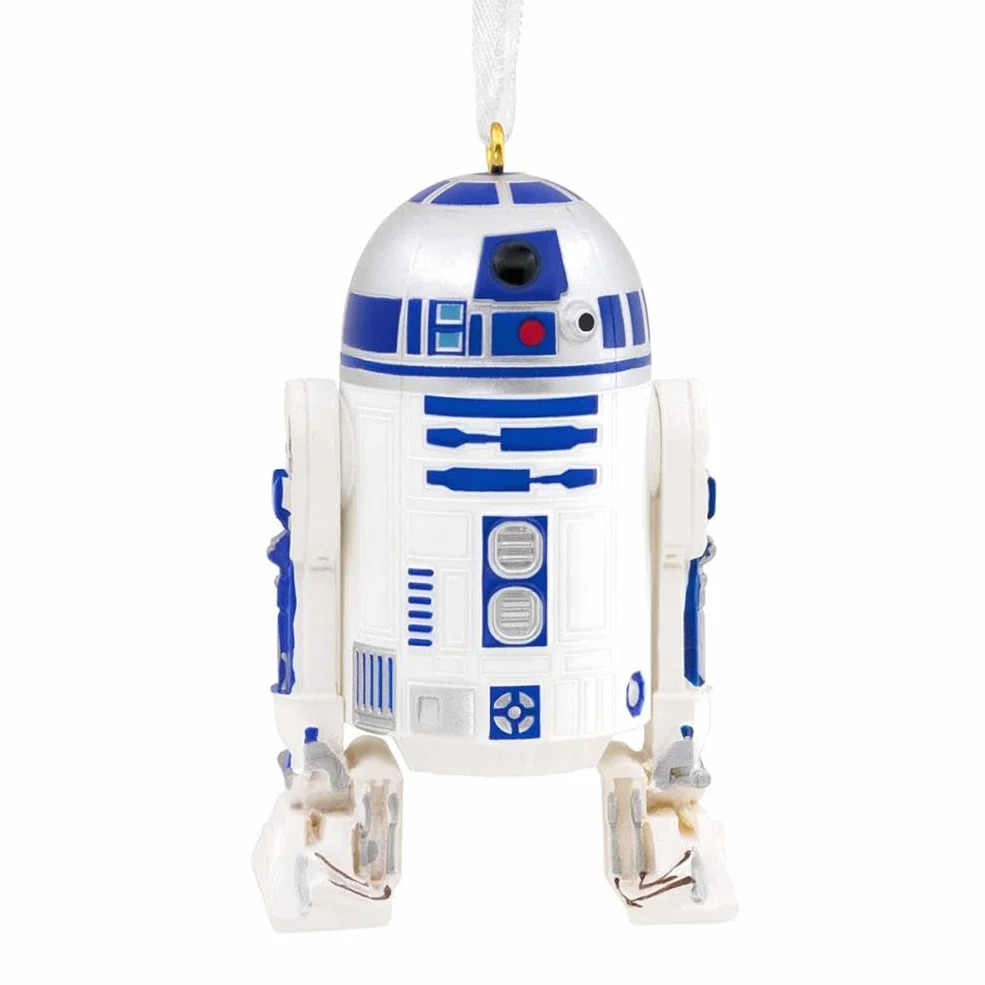 Hallmark Star Wars R2-D2 ozdoba bożonarodzeniowa, dekoracja z Gwiezdnych Wojen, wisząca ozdoba bożonarodzeniowa, prezenty na Boże Narodzenie