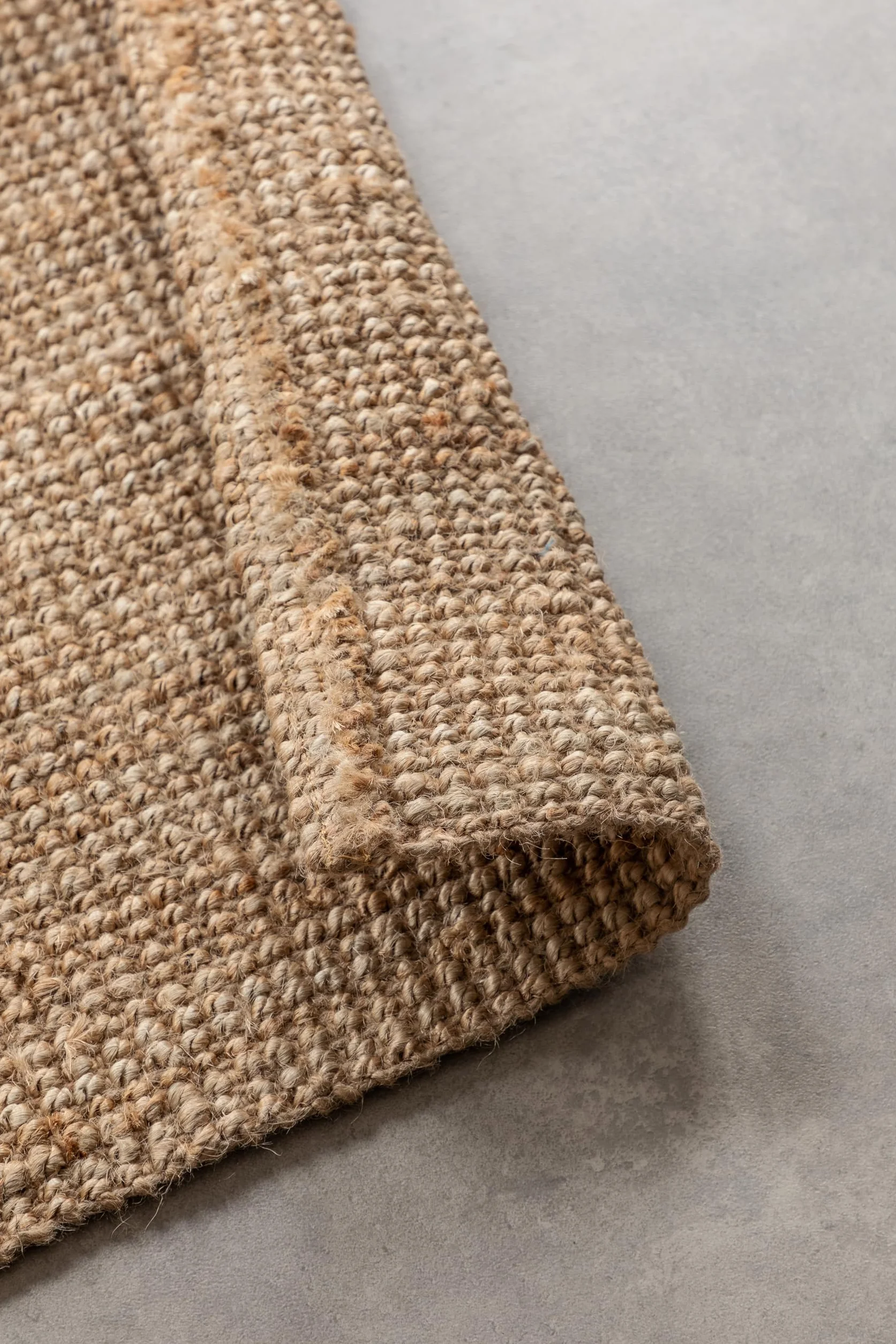 Hanse Home Dywan jutowy – naturalny dywan do salonu, w 100% z juty – ręcznie tkany i naturalny – styl boho, z naturalnych włókien, dywan jutowy do salonu, sypialni, jadalni – naturalny złoty, 80 x 200