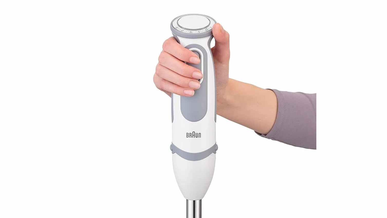 Braun Multiquick 5 Vario Blender Ręczny z Akcesoriami, Biały, 600 ml