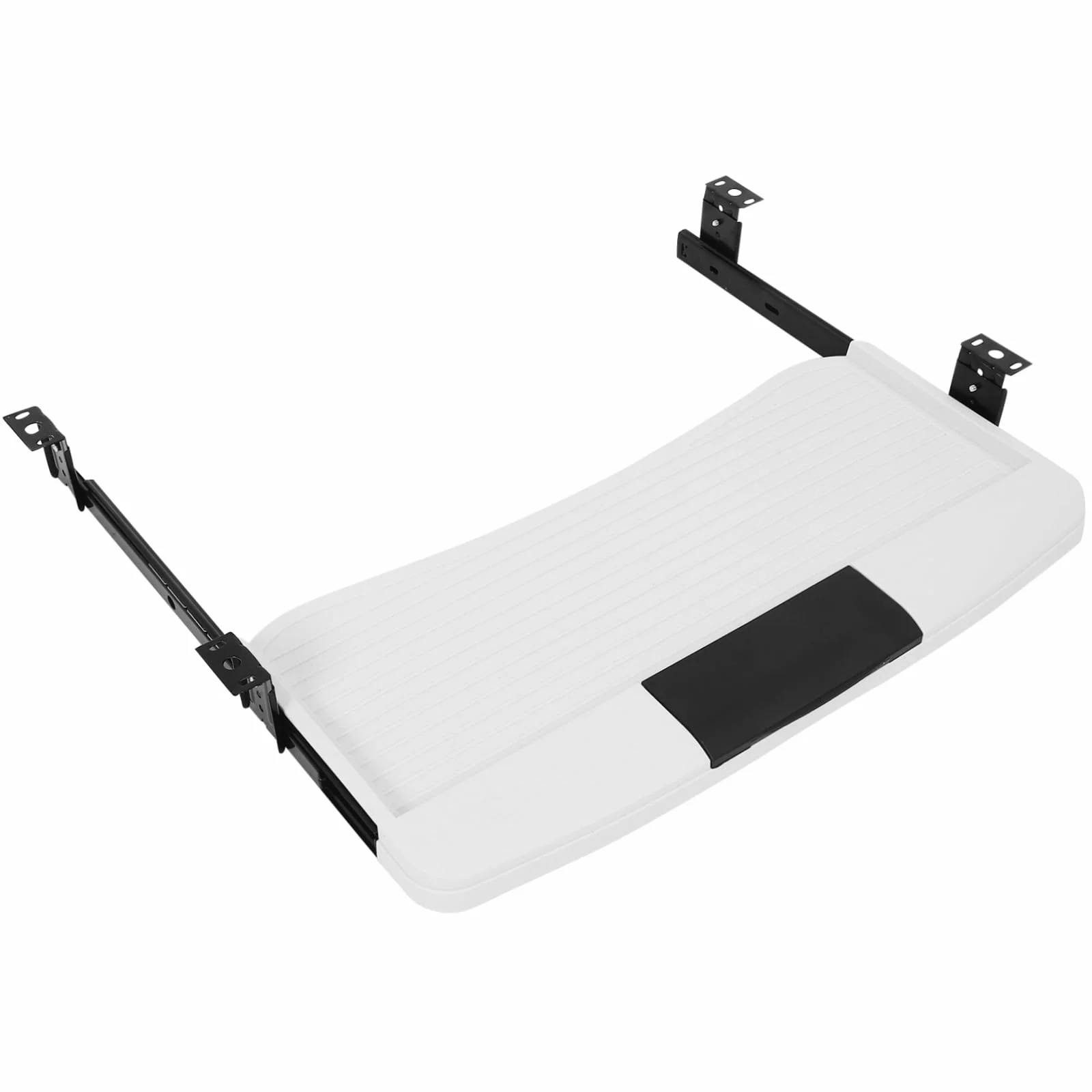 1zestaw Podstawowy Organizer Pod Biurko z Regulowanym Uchwytem Klawiaturę Praktyczny Elegancki i Oszczędzający Miejsce Idealny Do Biura i Domowego Biura