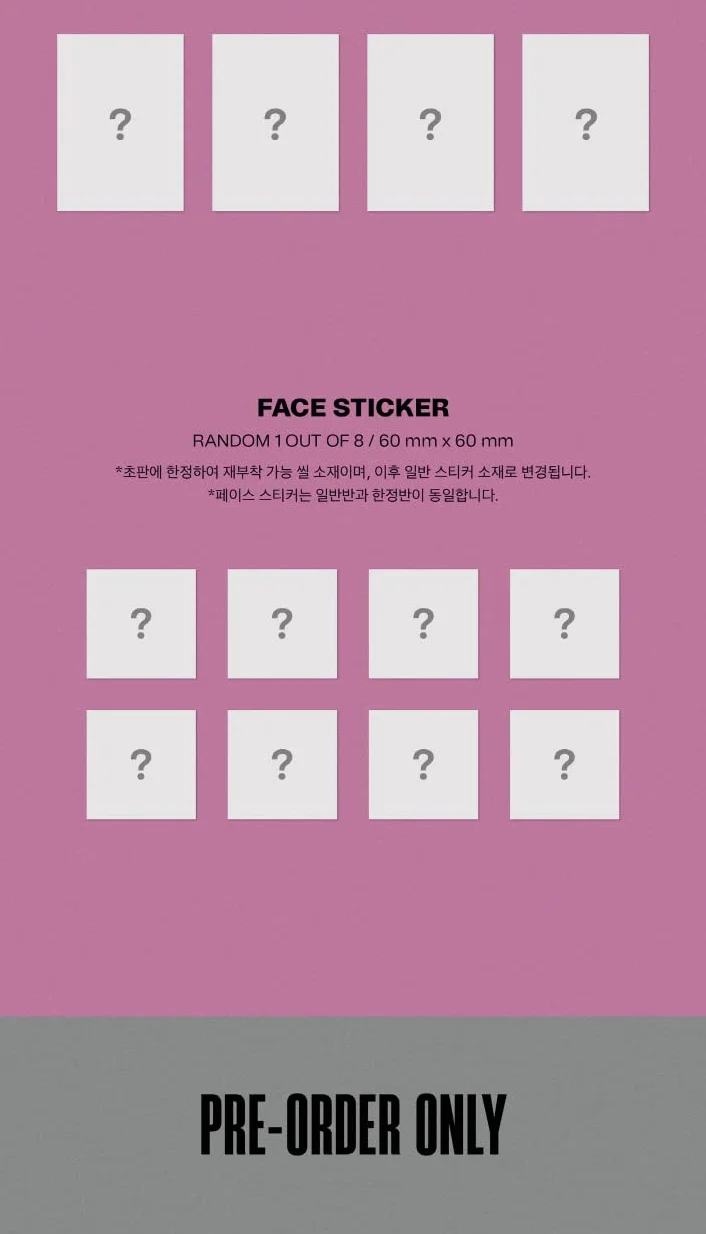 DREAMUS Stray Kids MAXIDENT 7th Mini Album Standard Version CD+Photobook+Lyrics paper+Photocard+Mini poster on pack+Face sticker+Tracking (SET(T-CRUSH+HEART))