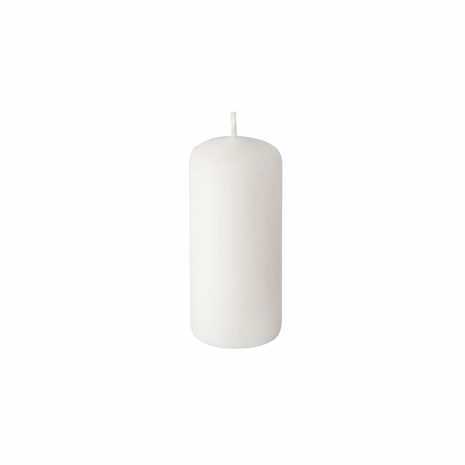 Papstar Papstar 17915 Świeca Bryłowa, Biały, 10 Sztuk