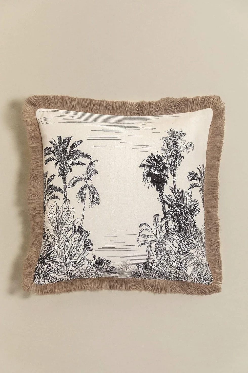 SKLUM Poduszka kwadratowa (45x45 cm) Diwas