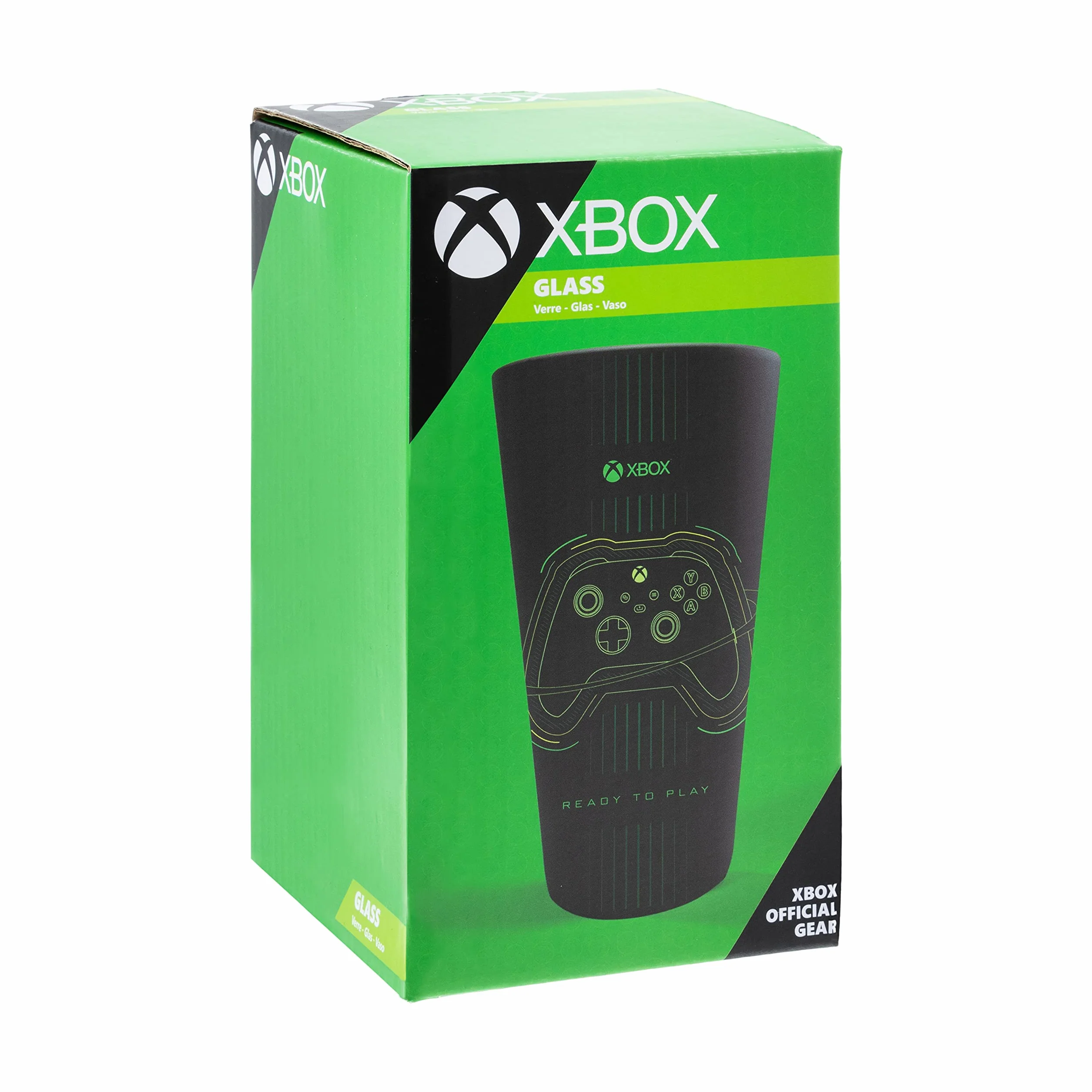 Paladone Xbox Series Kubek dla Gracza, Szkło, Czarny, 415 ml