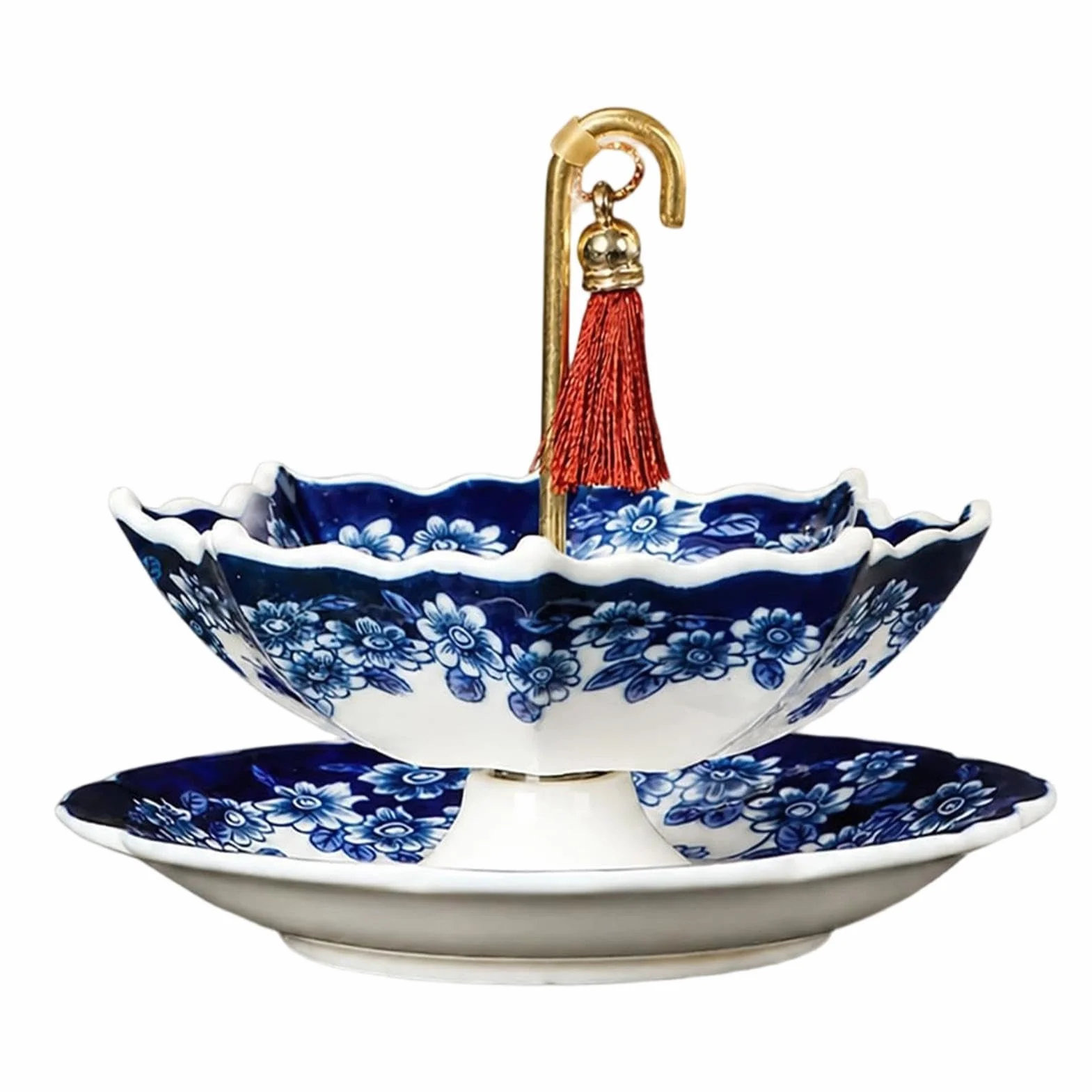 Zaparzacz Herbaty,Ceramiczny, Obrotowy, Dekoracyjny | Zaparzacz I Sitko Herbaciane W Kształcie Parasolki,do domu, biura, podróży, kempingu, apartamentu, akademika, medytacji i