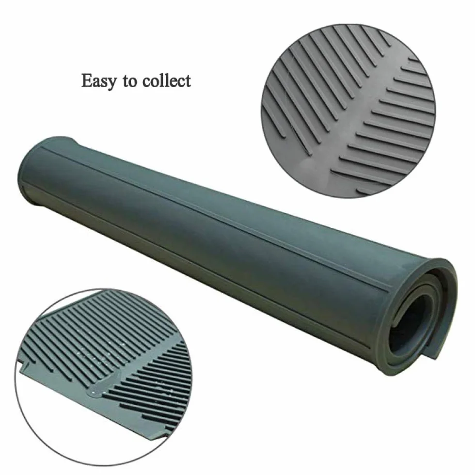 Mata Premium Heat Resistant Tableware Dishwasher Durable Cushion Pad Podkładka na stół obiadowy Podkładka-Szara_Mała,Podkładki pod gorące naczynia(Grey,L)