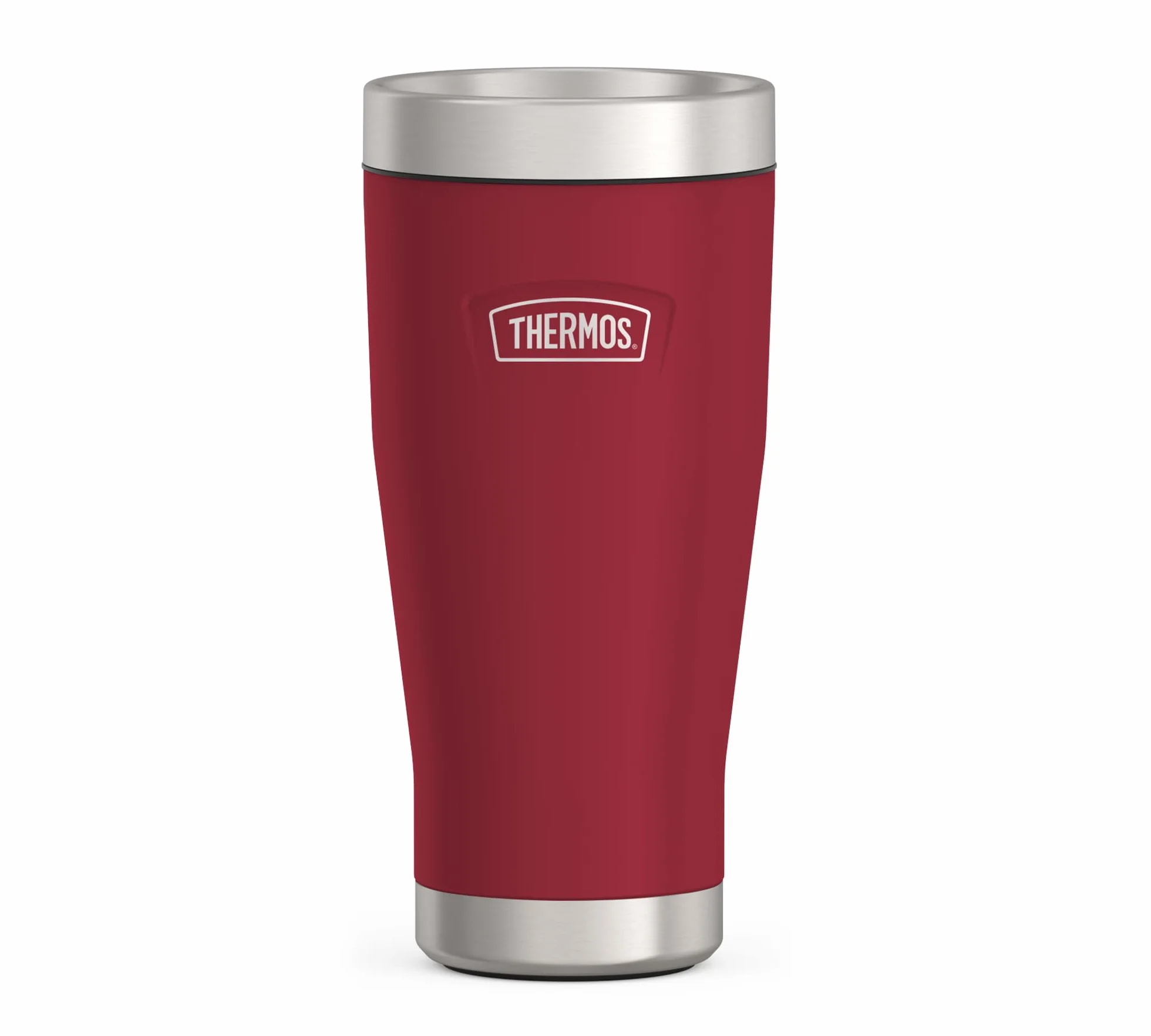 Thermos ICON MUG Kubek Termiczny 0,47 l, Czerwony/Jagodowy, Do Kawy Na Wynos, 7 h Gorący/22 h Zimny, Nadaje Się Do Mycia W Zmywarce, Absolutnie Szczelny