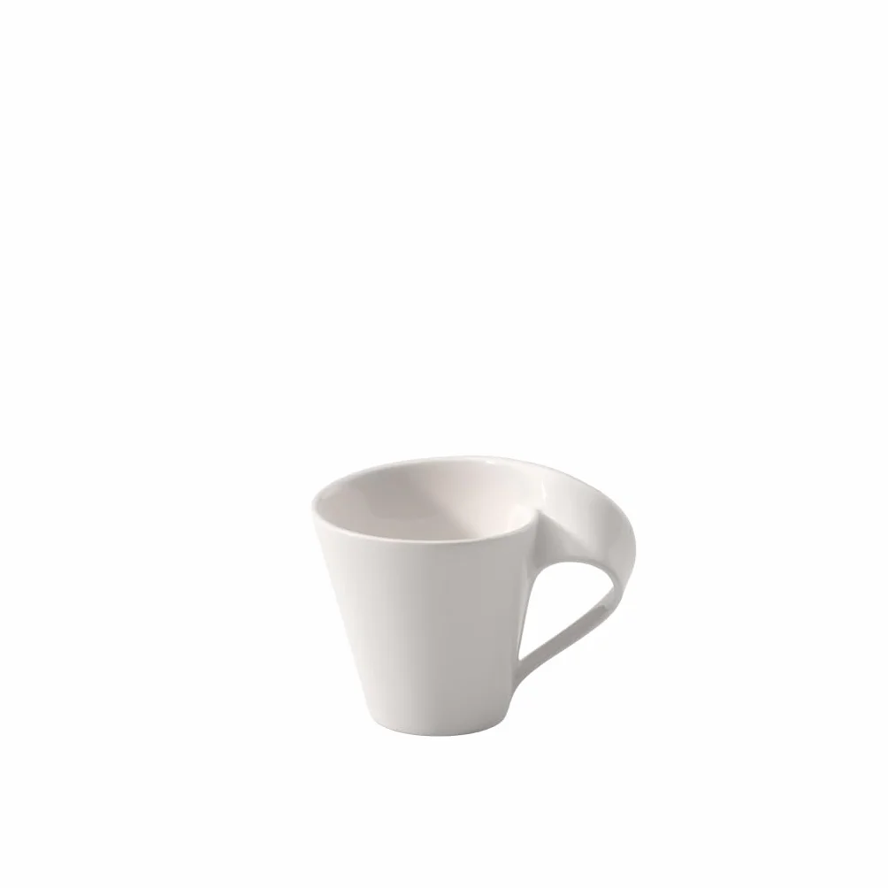 Villeroy & Boch New Wave Cafe Filiżanka do Espresso, Porcelana, Biała, 80 ml