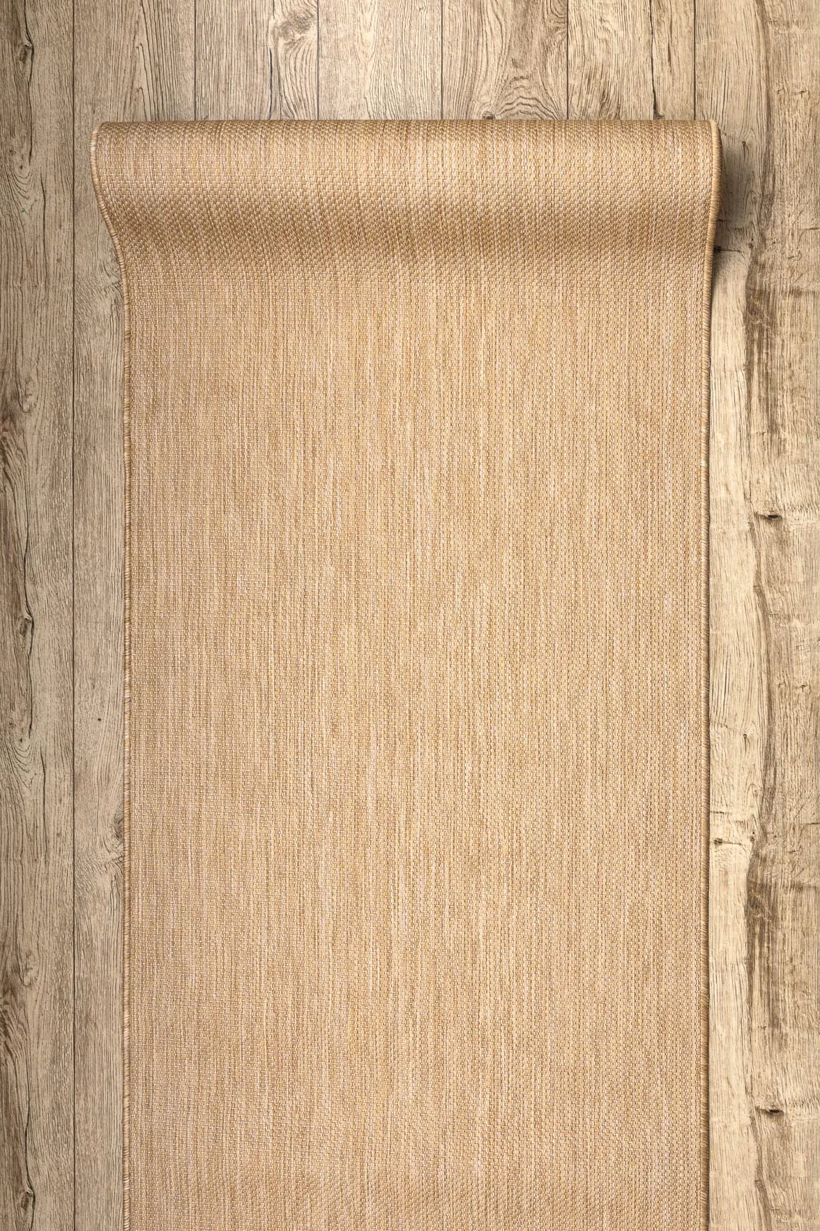 Bieżnik SISAL SION Melange płasko tkany Natural ekrü 80 cm 80 x 180 cm beżowy