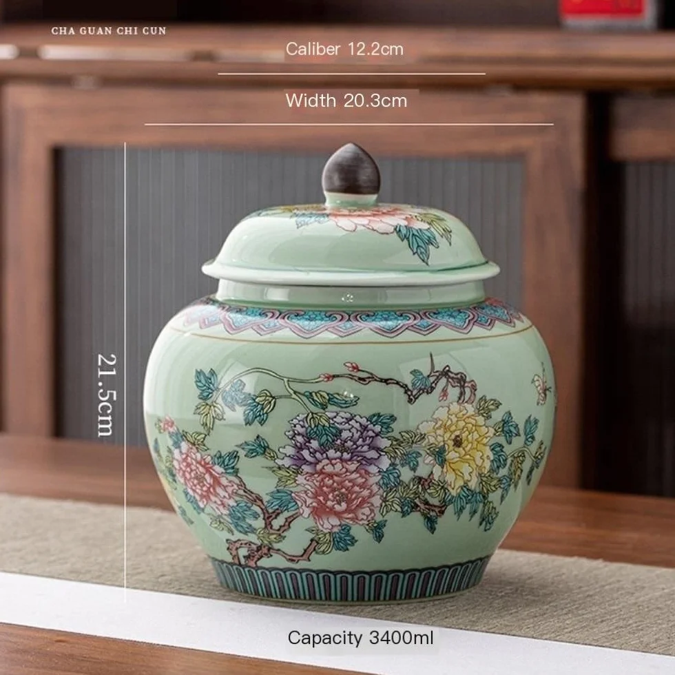 LAPADULA Pojemnik na herbatę ceramiczny luzem słoik do przechowywania herbaty dom kuchnia przyprawa słoik luzem herbata czarna herbata zielona pojemnik do przechowywania słoik słoik do przechowywania