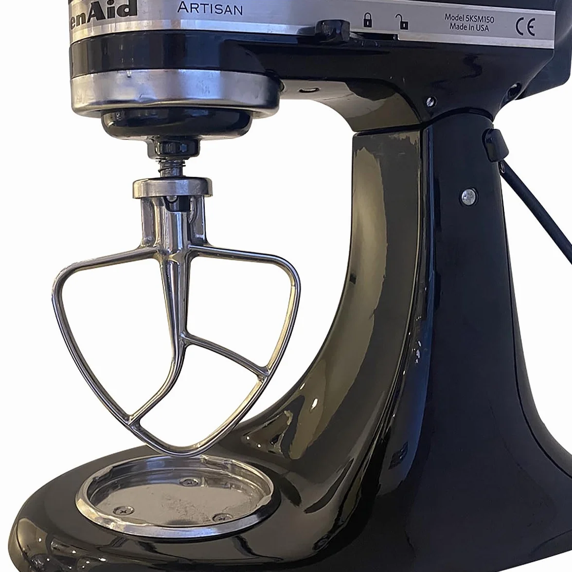 płaskie mieszadło ze stali nierdzewnej do KitchenAid 4.5-5 QT robot kuchenny mikser stojący można myć w zmywarce