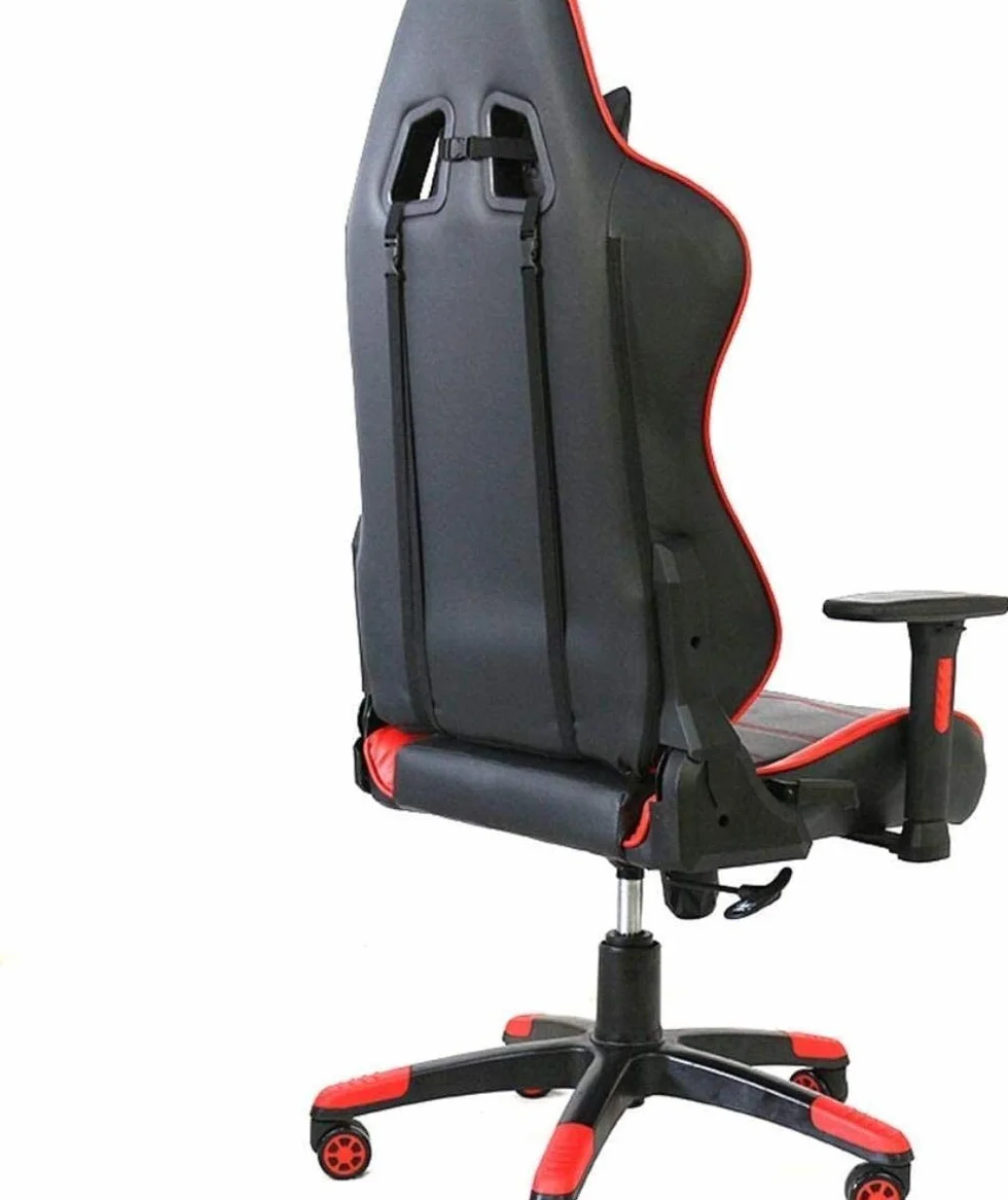 Fotel biurowy Fotel do gier Ciężkie krzesła komputerowe Wysokie oparcie Fotel wyścigowy Obrót o 360° z podnoszeniem Ergonomiczna poduszka pod szyję dla kadry kierowniczej Dodatkowa poduszka Wytrzymał