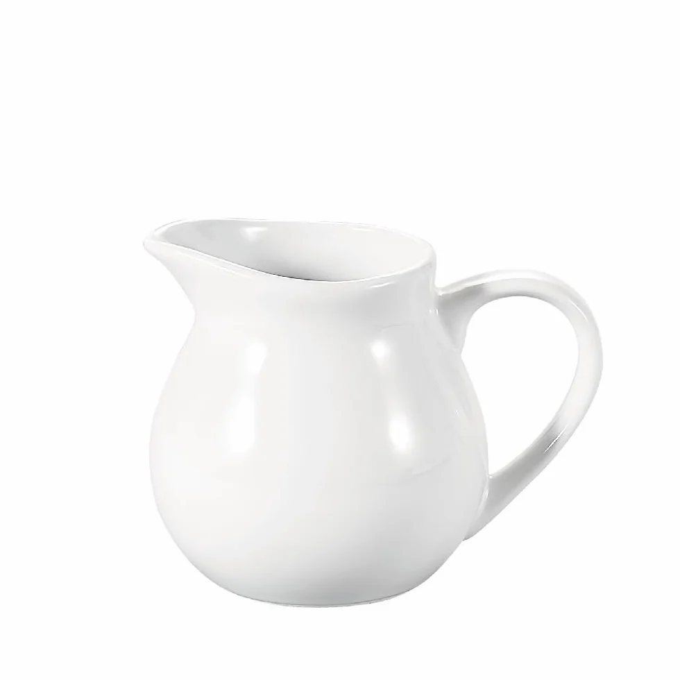 Nerthus FIH 1336 dzbanek na mleko porcelanowy 300 ml do serwowania kawy i śniadania