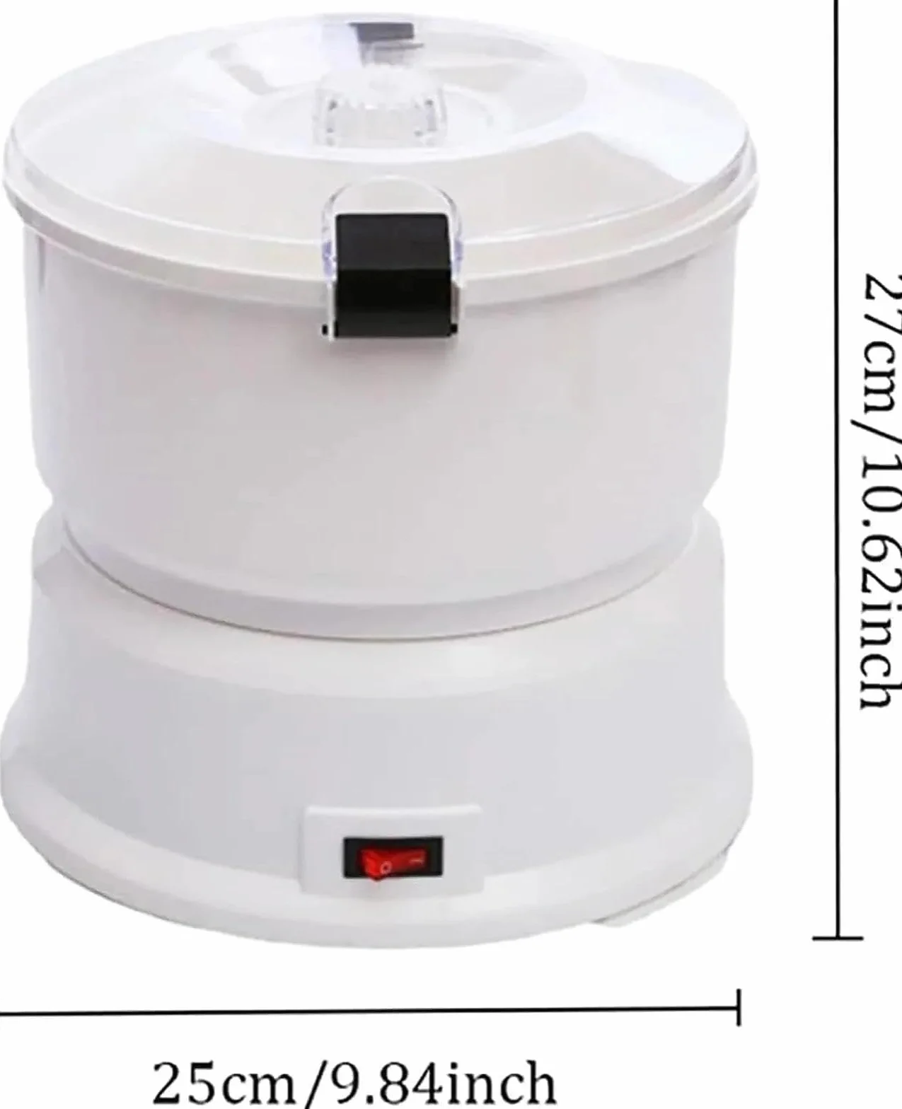 Automatyczna obieraczka do warzyw – elektryczna obieraczka do ziemniaków i owoców, stal nierdzewna 85 W o pojemności 1 kg do domowego obierania ziemniaków i warzyw