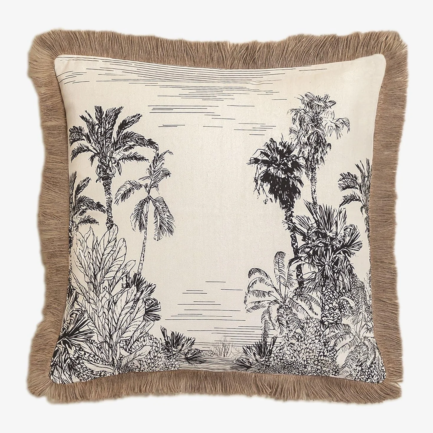 SKLUM Poduszka kwadratowa (45x45 cm) Diwas
