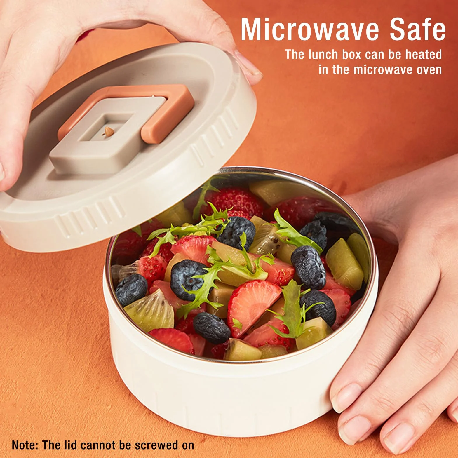 Bento Lunch, Snack Box, Lunch Box, 2.3L Izolowana Butelka Lunchowa Szerokość Ustnika Pojemnik Na Gorące Jedzenie 3-poziomowy Izolowany Lunch Box Ze Stali Nierdzewnej z Paskiem Na Ramię Do Szkoły Pikni