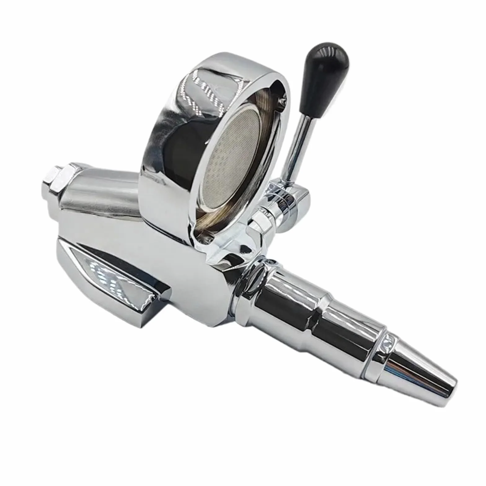 Ręczne części do parzenia kawy, głowica do zaparzania 58 mm do półautomatycznych ekspresów do kawy, kompatybilna z ekspresami do kawy w stylu włoskim, zestaw montażowy do domowego warzenia