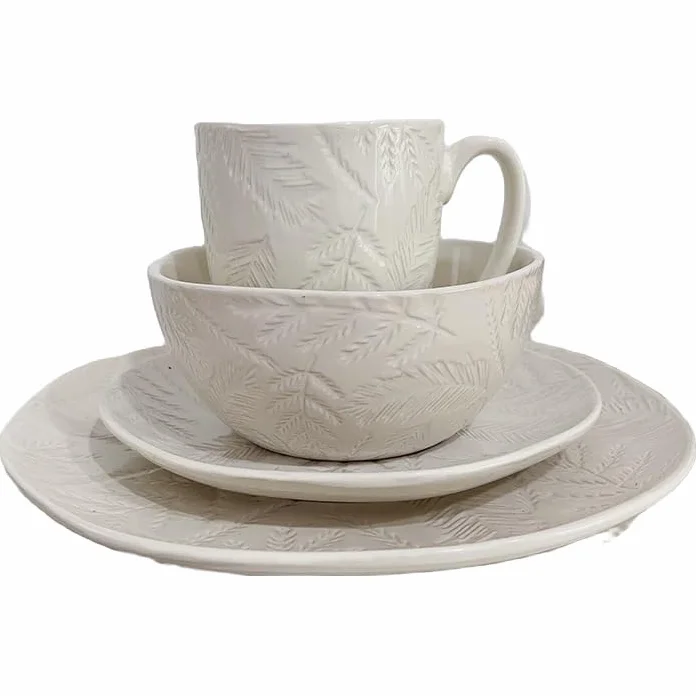 Talerze, Miski Ceramiczne W Stylu Nordyckim, Talerze, Zastawa Stołowa, Naczynia Do Użytku Domowego, Talerze Do Jedzenia W Stylu Zachodnim, Miski Na Makaron, Miski Na War,A-5PCS
