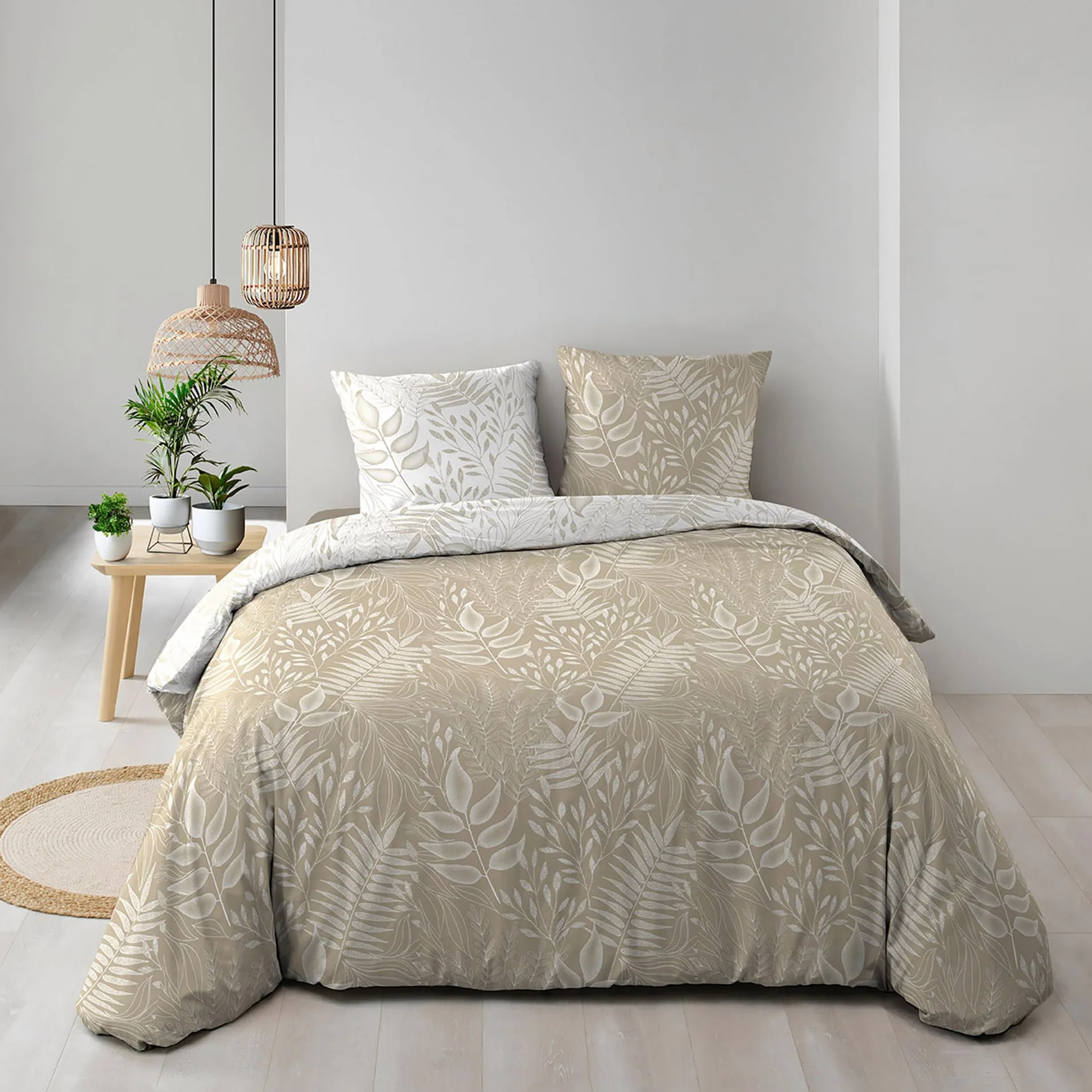 Cassia 3-częściowy zestaw 240 x 220 cm dwustronny 100% bawełna
