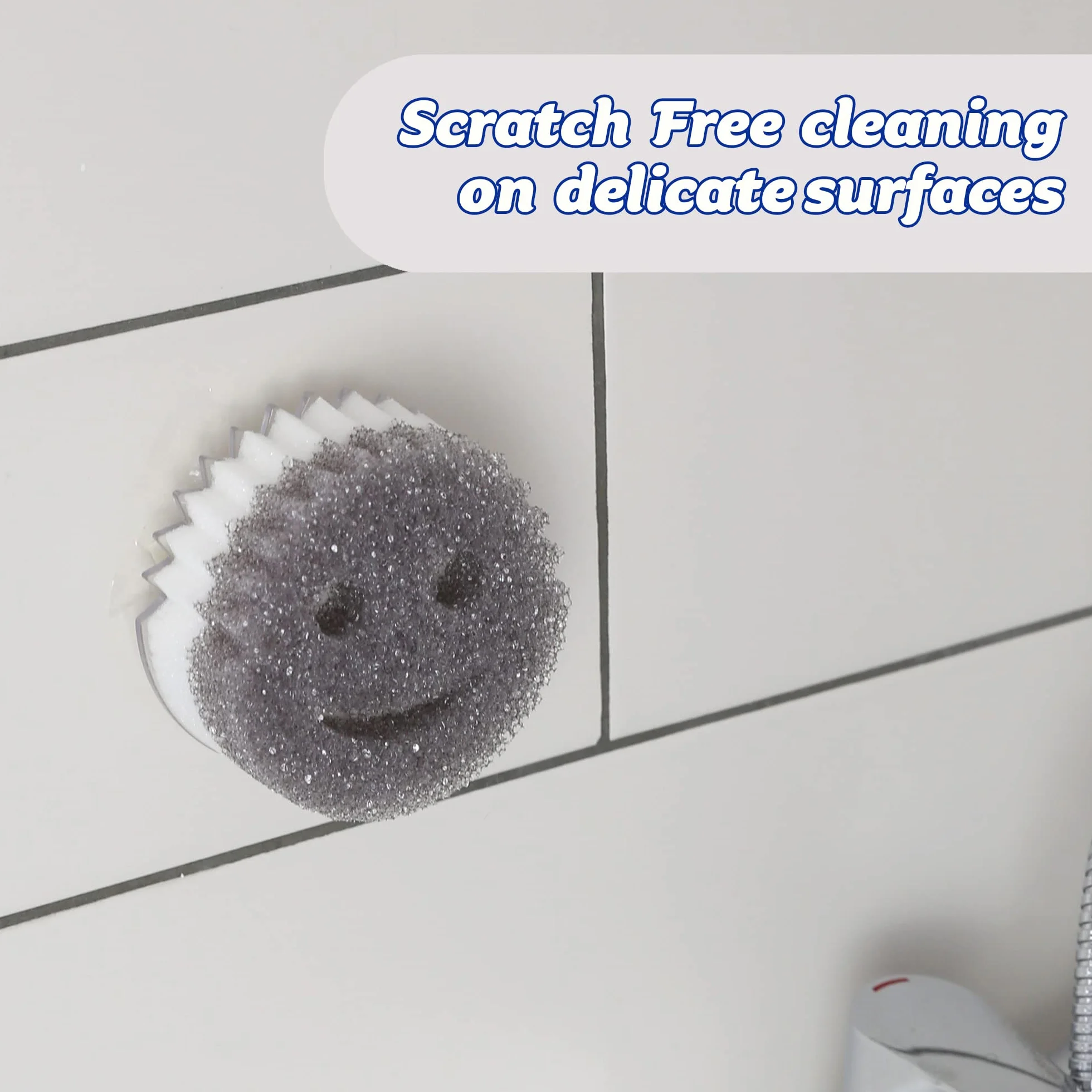 Scrub Daddy Scrub Mommy gąbka do mycia naczyń - wielokrotnego użytku zmywalna gąbka do kuchni i łazienki, akcesoria domowe, gąbka do skrobania Flextexture, produkty i akcesoria do czyszczenia, zestaw