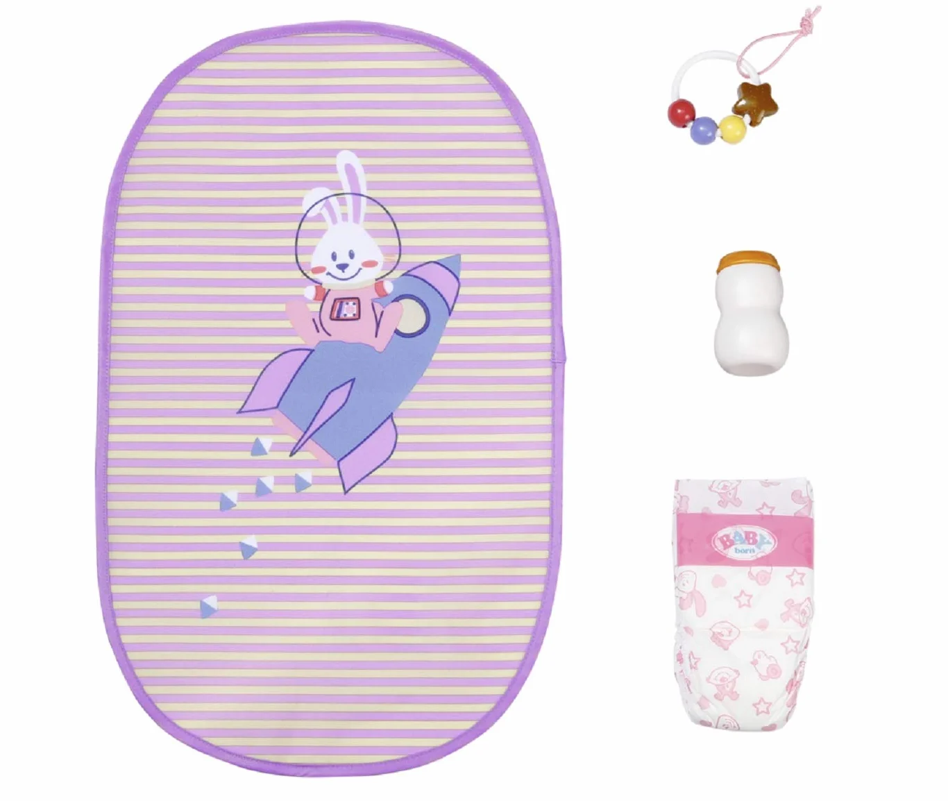 BABY born 515 831106 EA 'Happy Birthday' torba do przewijania, mieszana, jeden rozmiar