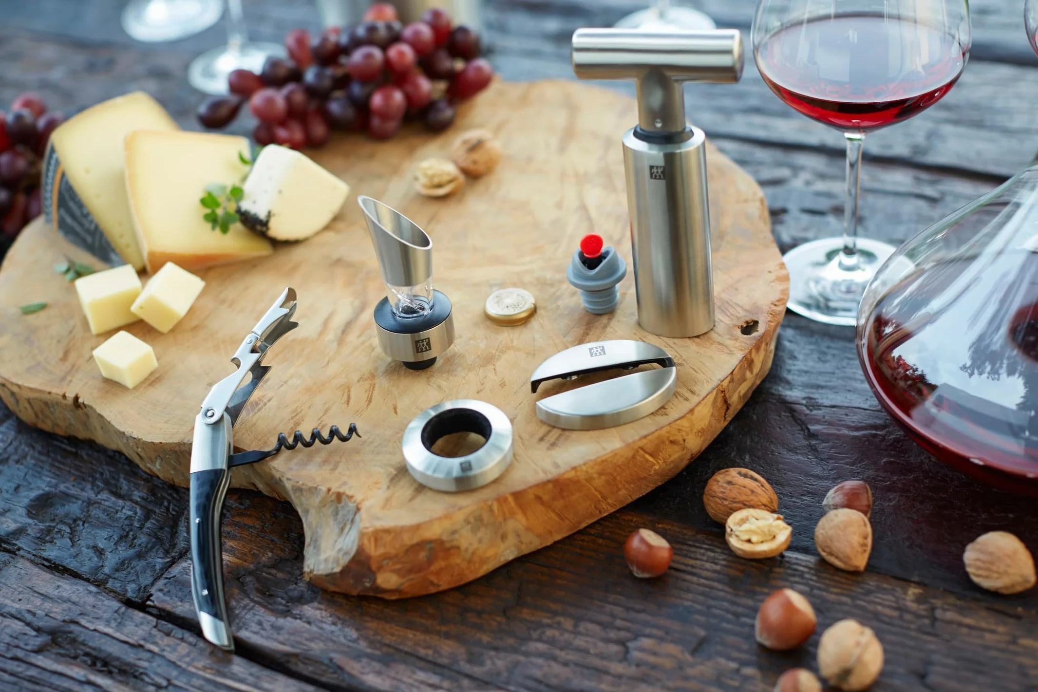 Zwilling x Sommelier, stal nierdzewna, czarny, 4-częściowy