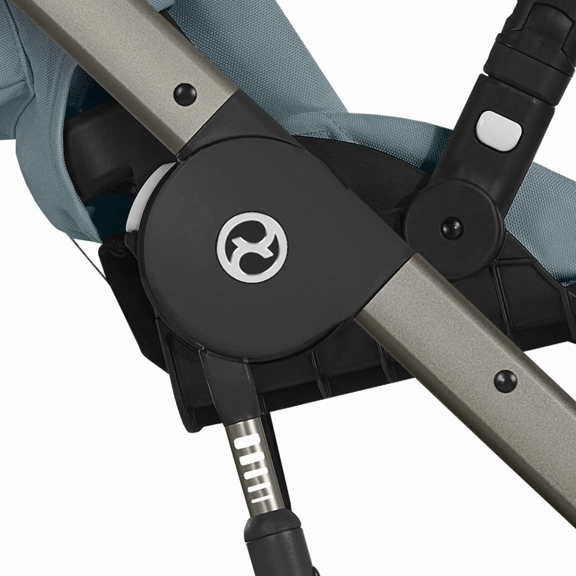 CYBEX Gold Wózek Dziecięcy Balios S Lux, Ergonomiczna Pozycja Leżenia, System Pasów Obsługiwany Jedną Ręką, Od Urodzenia Do 22 Kg (Ok. 4 Lata), Moon Black