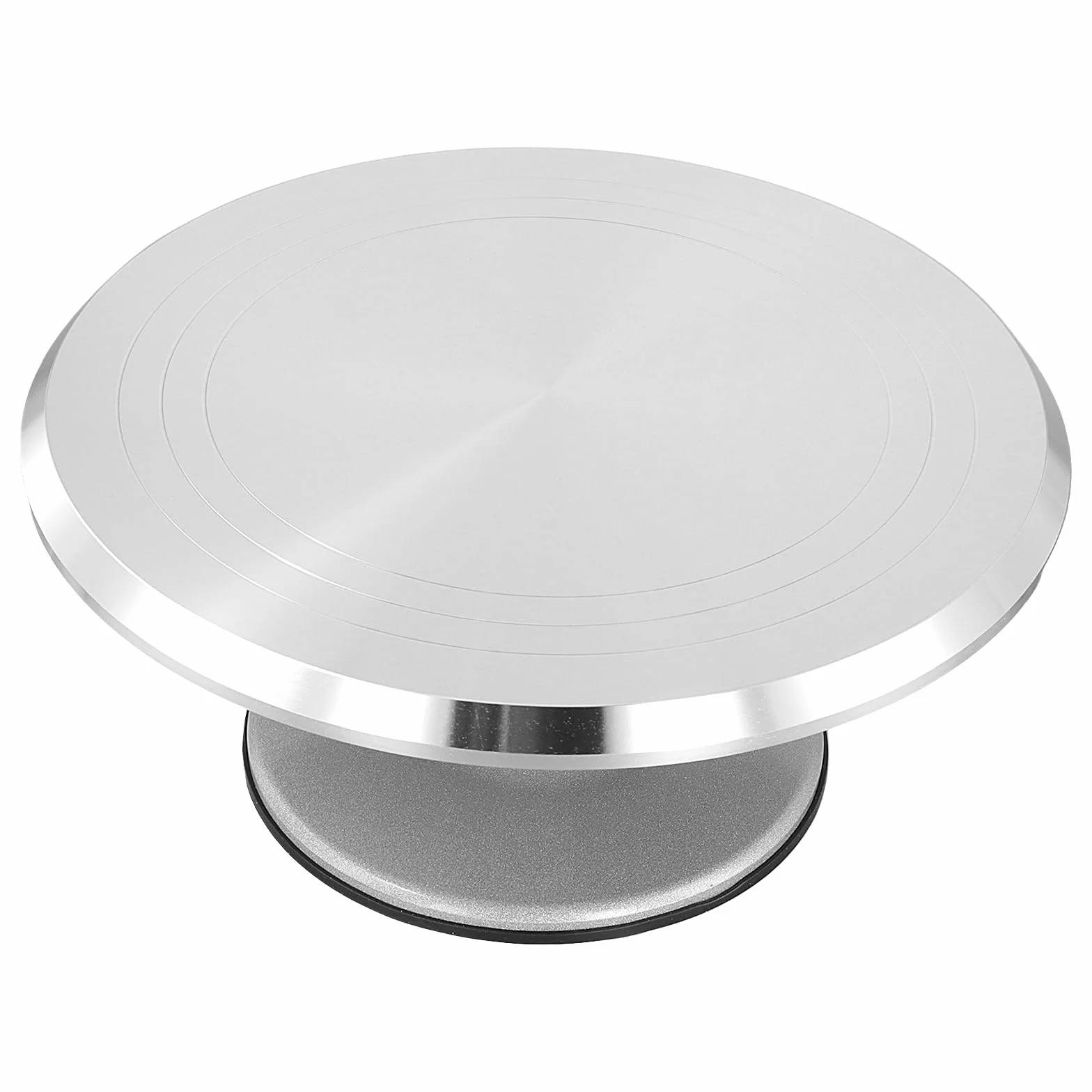 Obrotowa patera na tort ze stopu aluminium, 30,7 cm, z 3 łopatkami do ciasta i 2 nożami do tortów, obrotowa patera na tort, do dekoracji tortów, pieczenia
