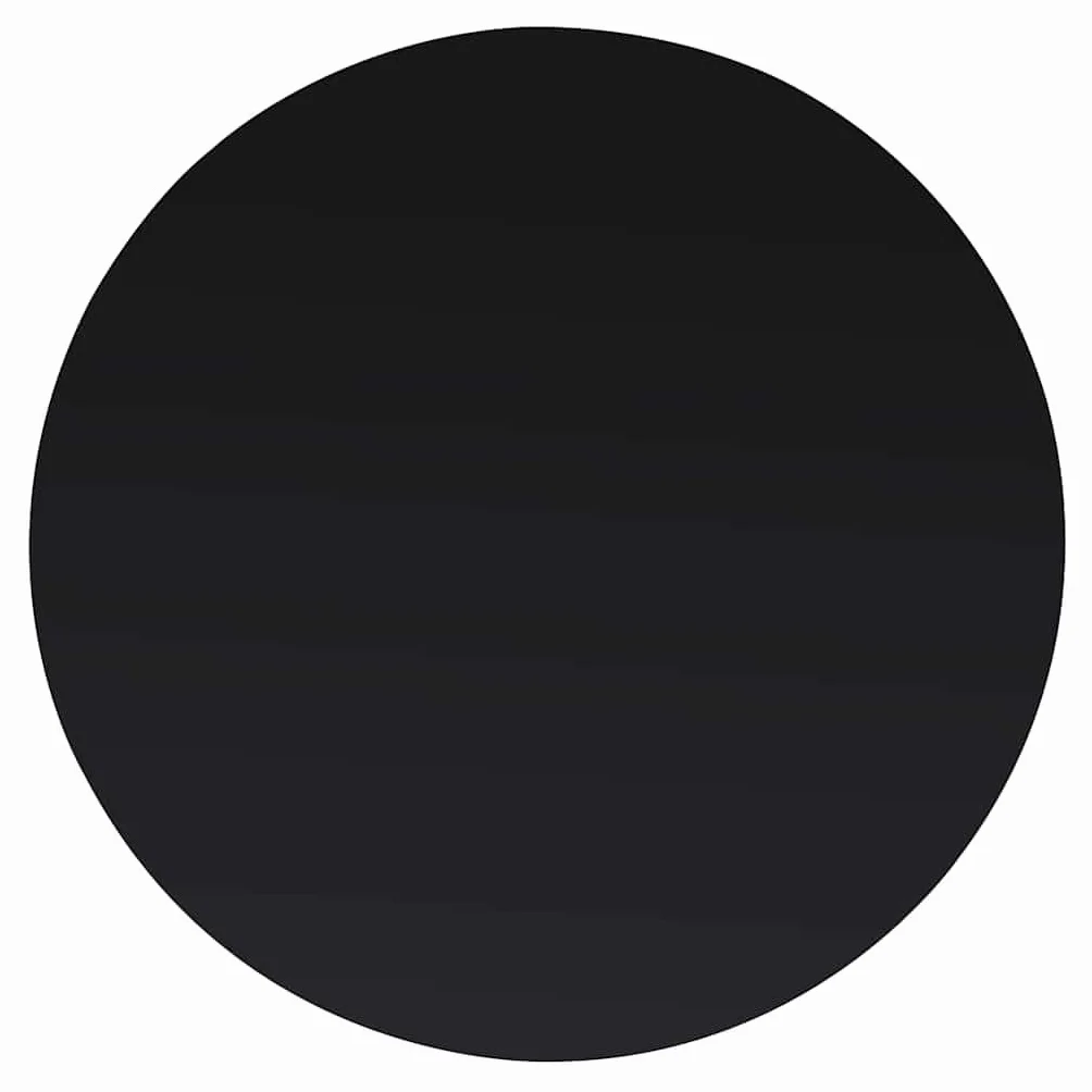 Générique Okrągły blat ze szkła hartowanego 600 mm, blat stołu do jadalni, niski lub ogrodowy, chroni obecny blat przed zadrapaniami, prosta i przejrzysta konstrukcja, łatwy do czyszczenia