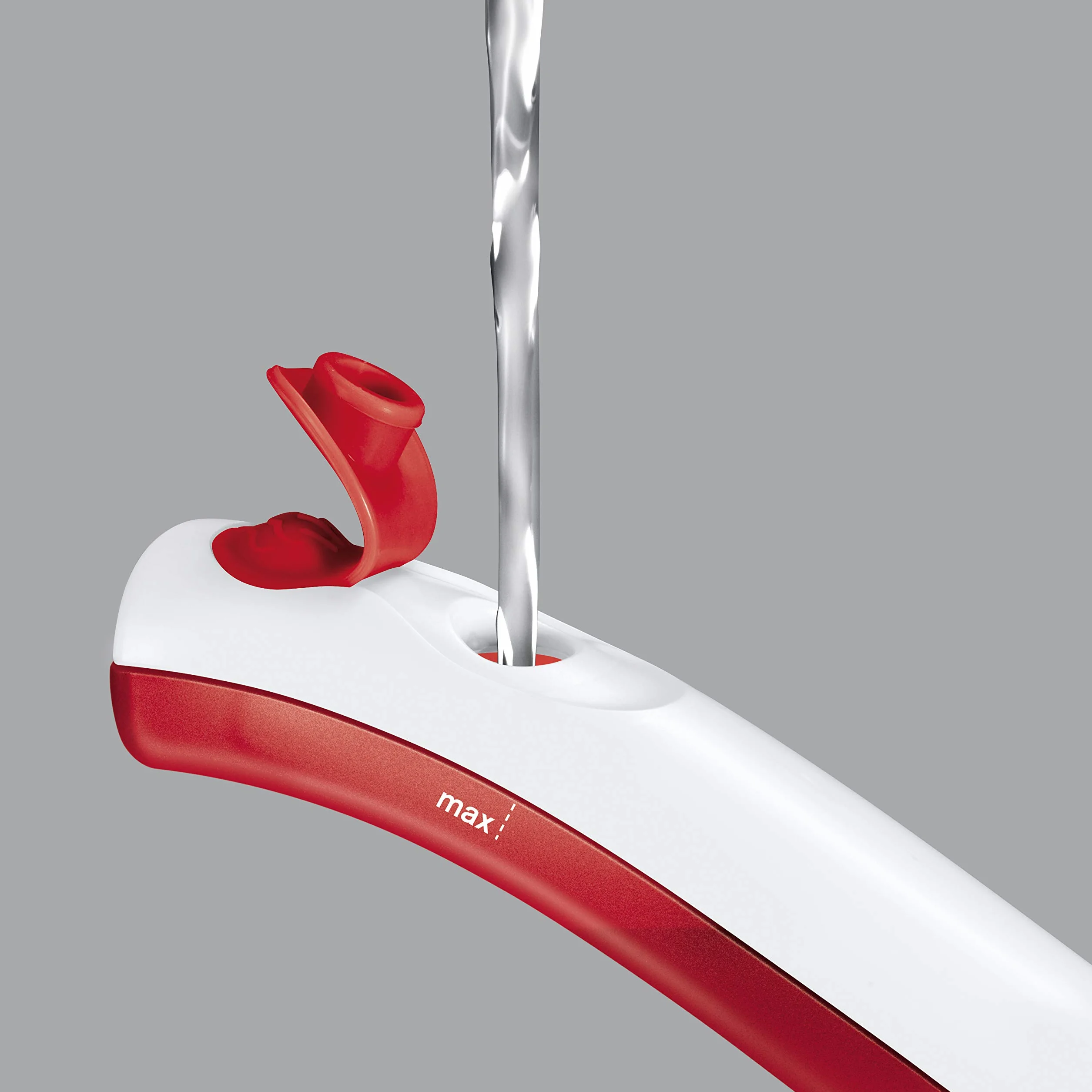 Electrolux Żelazko turystyczne 800 W, Zmienna i stała para wodna, Ergonomiczny składany uchwyt,Stopa żelazka ze stali nierdzewnej,45gr wyrzut pary,60 ml zbiornik na wodę,1,9 m przewód,EDBT800,Czerwony