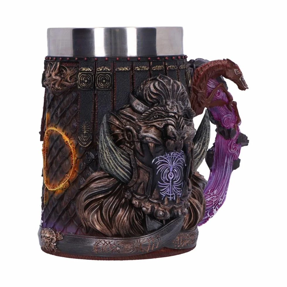 Nemesis Now Elden Ring Starscourge Radahn Tankard, żywica, kubek do piwa, wyjmowana wkładka ze stali nierdzewnej
