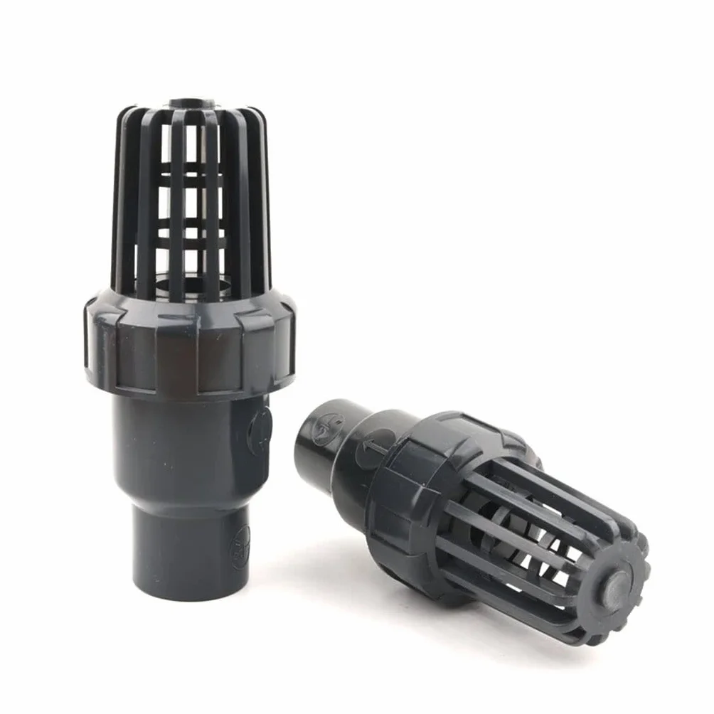 Filtr pompy wodnej， 1 szt. 20 25 32 40 50mm dolny zawór pompa filtr wody, pcv sprawdź akwarium Adapter zbiornika łączniki rurowe(20mm)