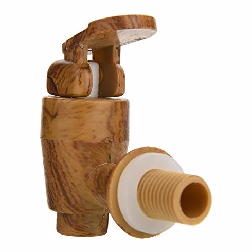Beczka do whisky, dębowa, drewniana, dozownik wina, 1,5 l, beczka do whisky, dąb vintage, beczka na wino z kranikiem, do domu, na imprezę, dla miłośników wina, przechowywania alkoholi (1,5 l)