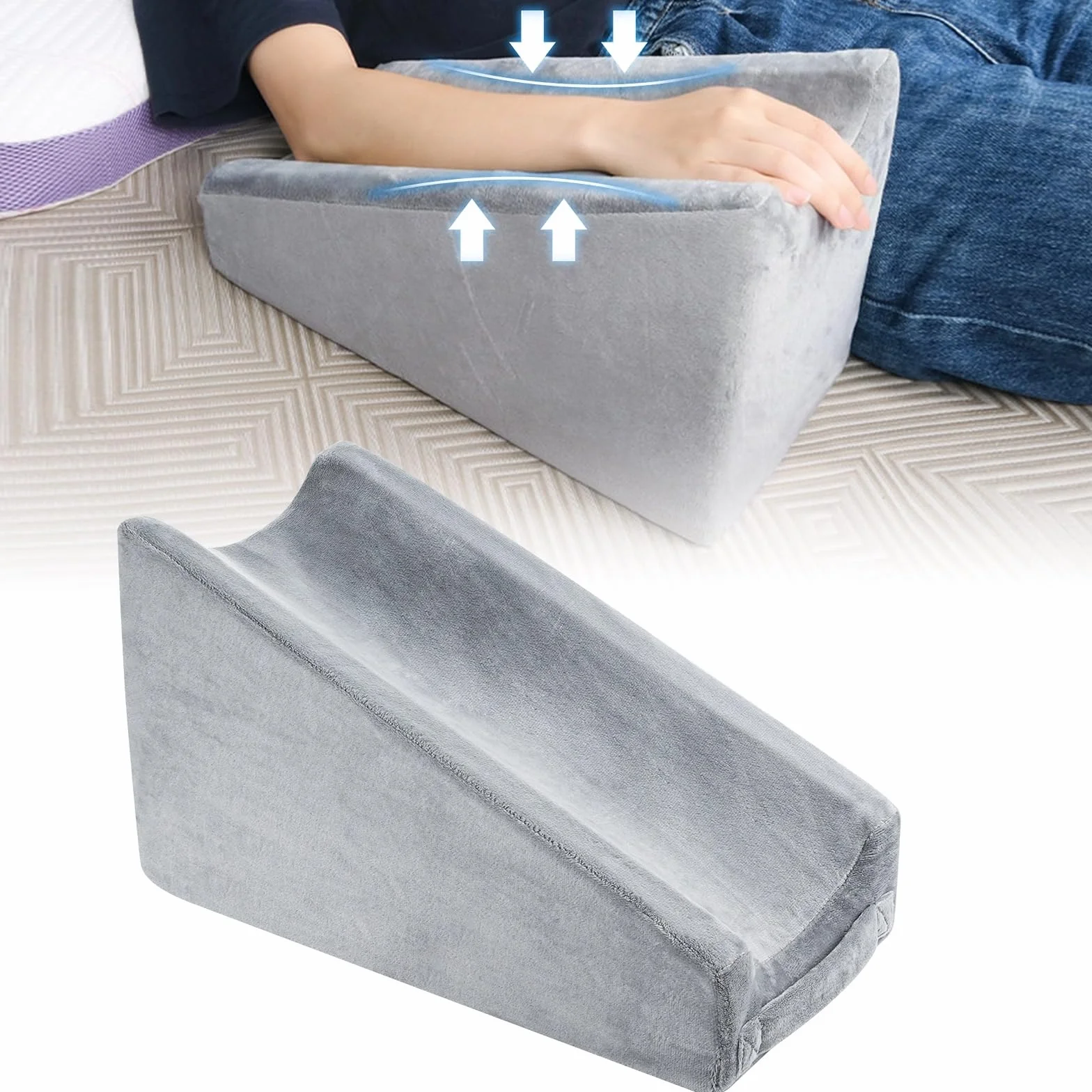 Poduszka na ramię, miękka pianka, wsparcie łokcia do łóżka, ergonomiczna poduszka pod plecy, poduszka podpierająca ramię do spania
