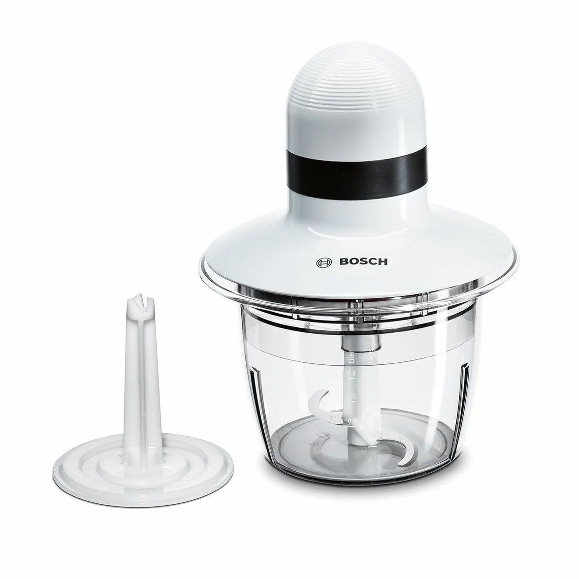 Bosch Rozdrabniacz MMR08A1 400 W nóż stalowy 0,8 l pojemnik tryb pulsacyjny