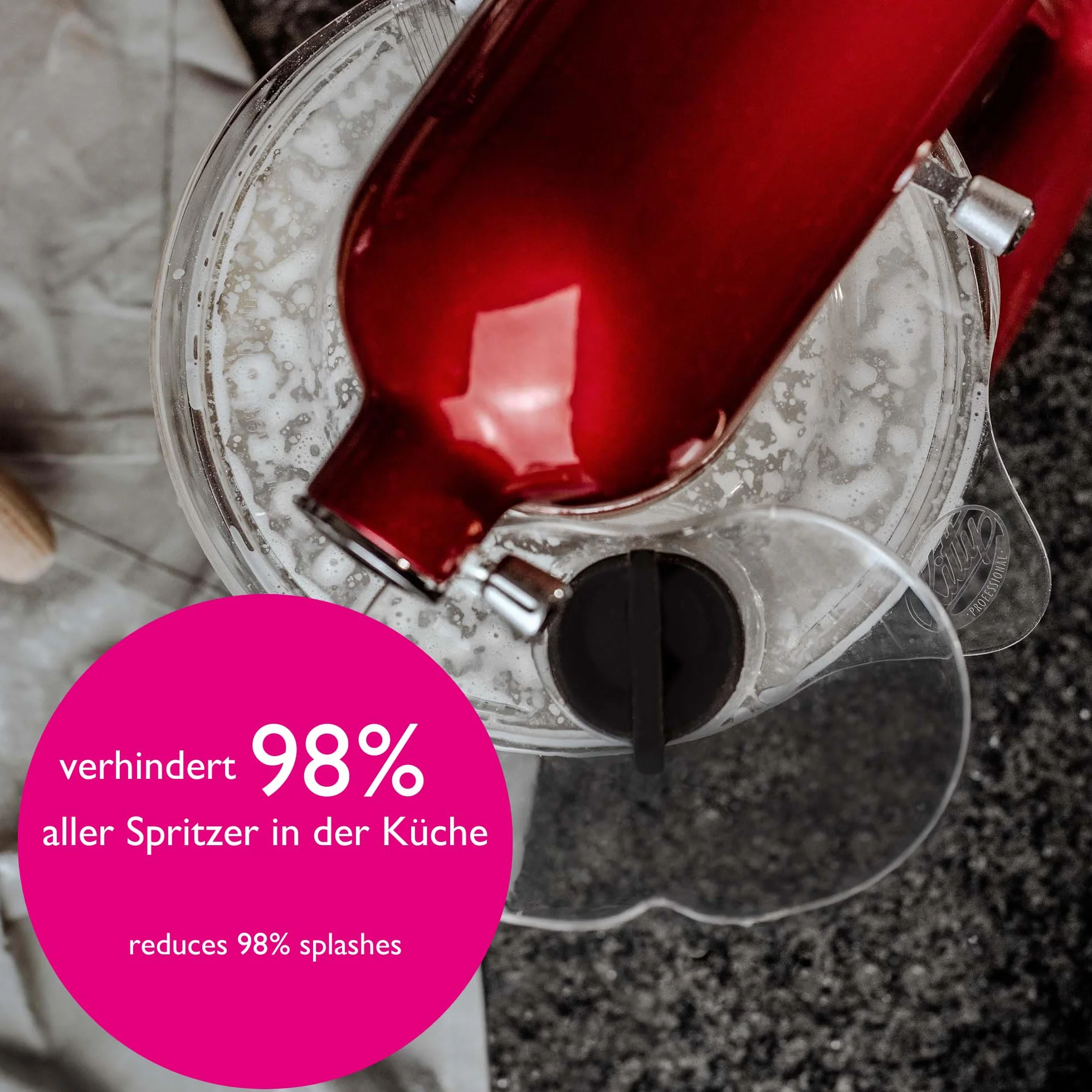 Kitty Professional Przedłużacz ochronny do robotów kuchennych KitchenAid 6,6 i 6,9 l