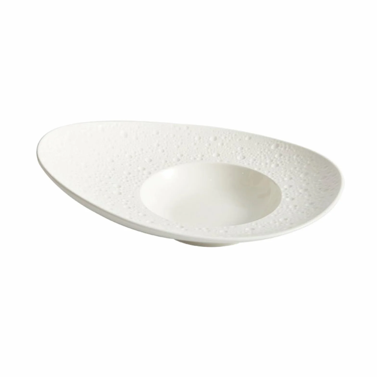 Talerz obiadowy wykwintny talerz na zupę spersonalizowany kształt kapelusza talerz obiadowy biały ceramiczny restauracja hotel premium uczucie specjalna zastawa stołowa talerze kolacja