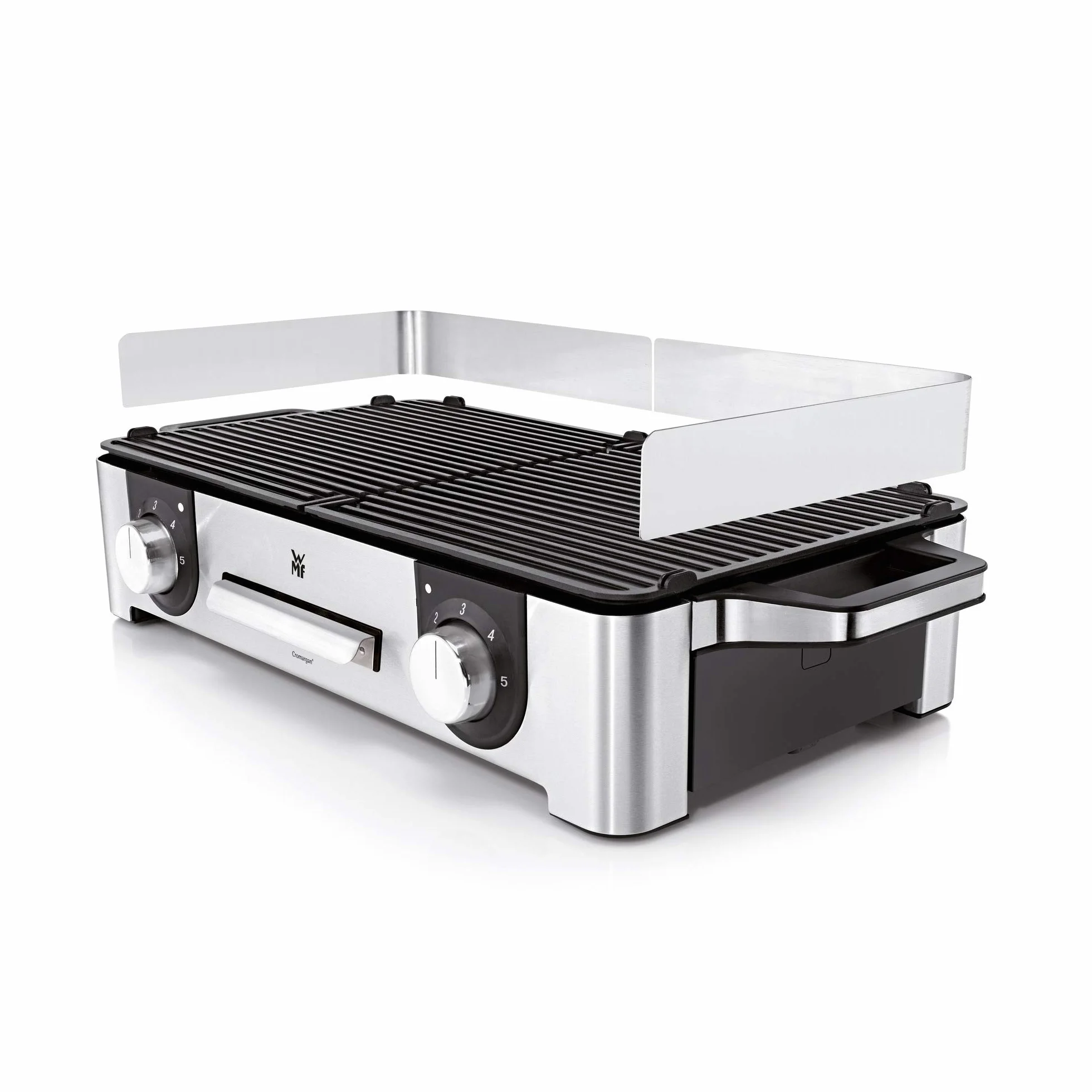 Wmf Compact Grill Elektryczny, Czarny/Srebrny, 28 x 50 cm