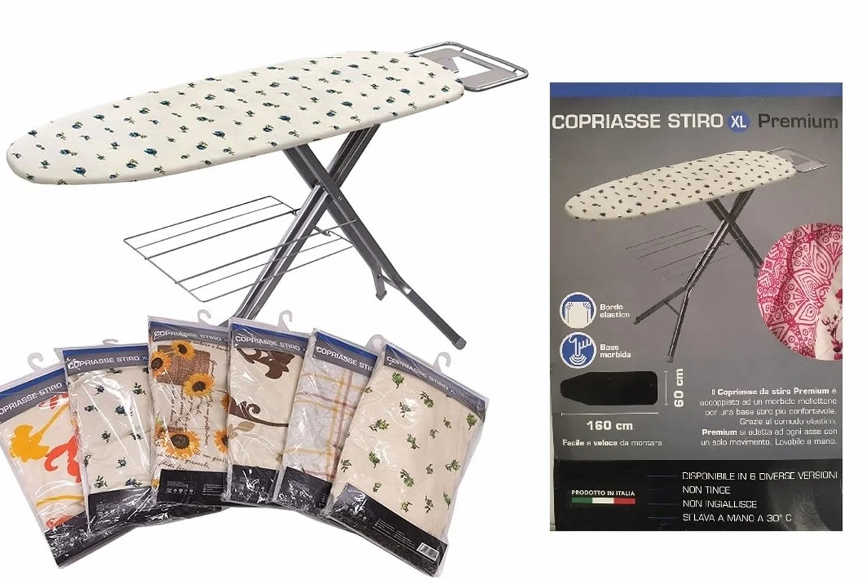 Pokrowiec na deskę do prasowania 160x60 XXL Uniwersalny Premium do żelazka parowego
