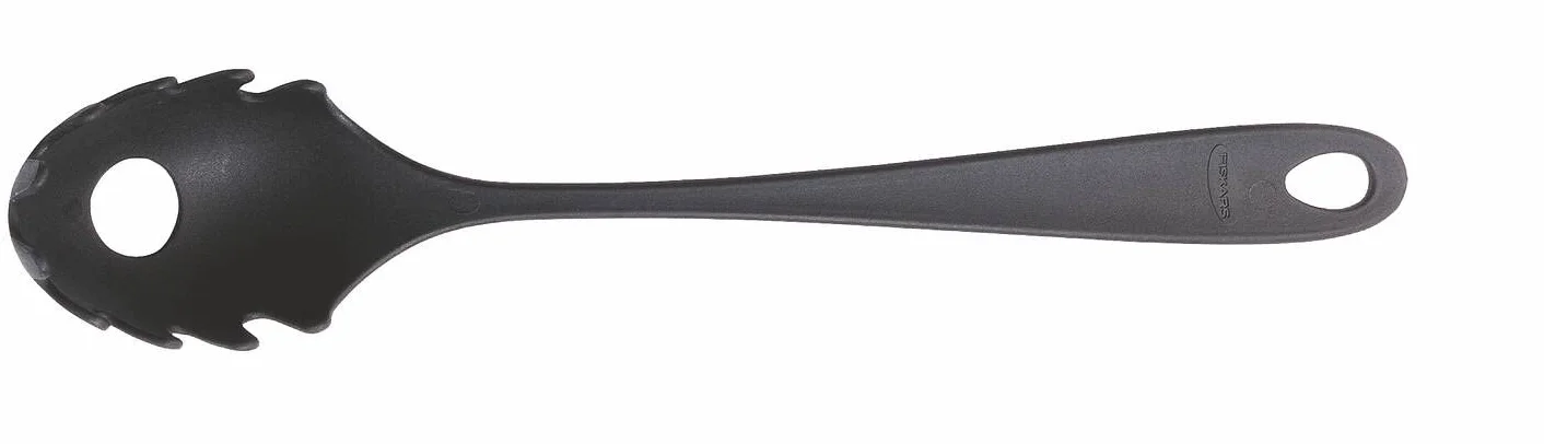 Fiskars Łyżka do makaronu 28,5 cm Essential plastikowa czarna