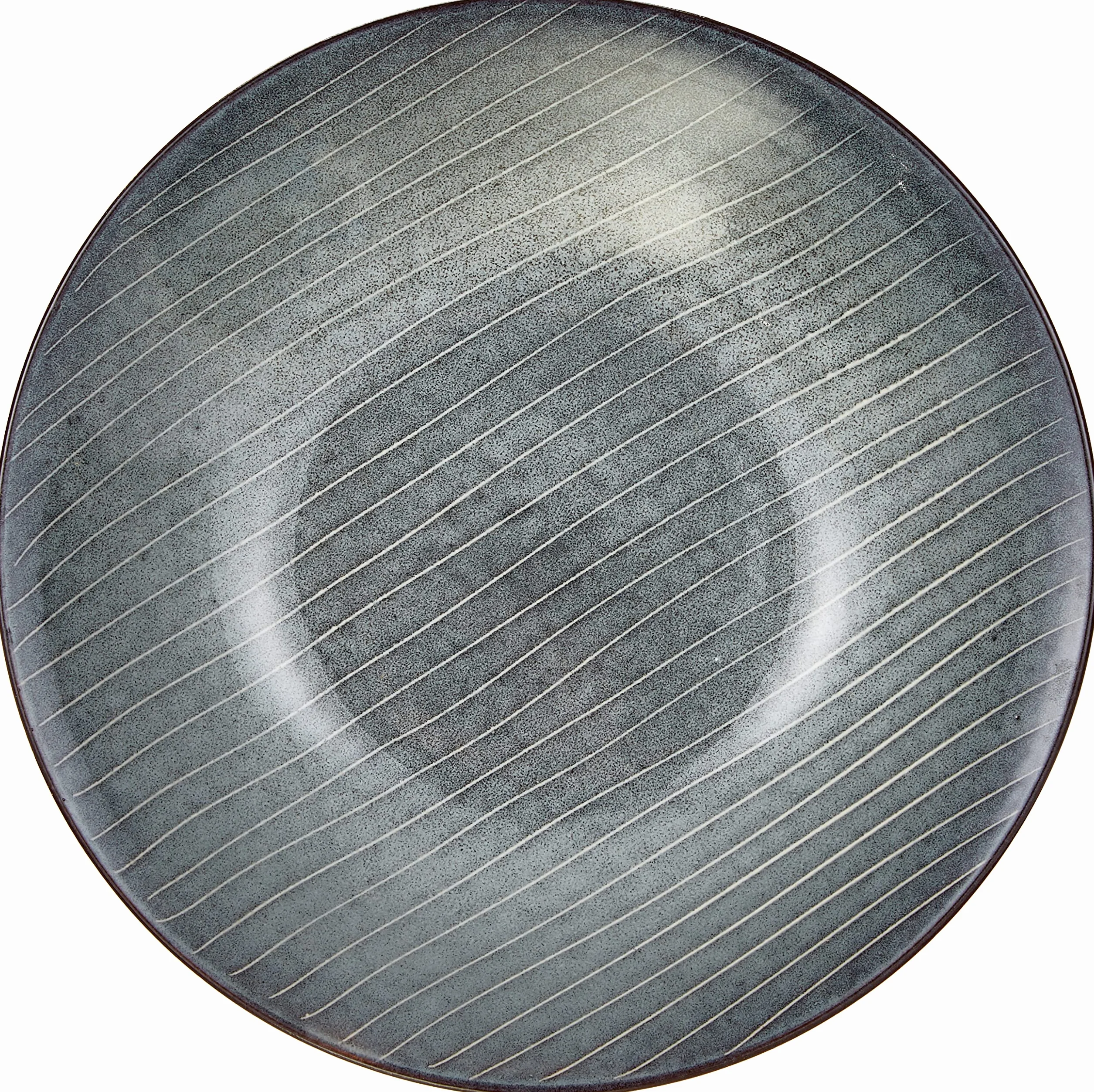 Broste Copenhagen 14533217 Nordic Sea talerz do makaronu, kamionka, 22,5 cm