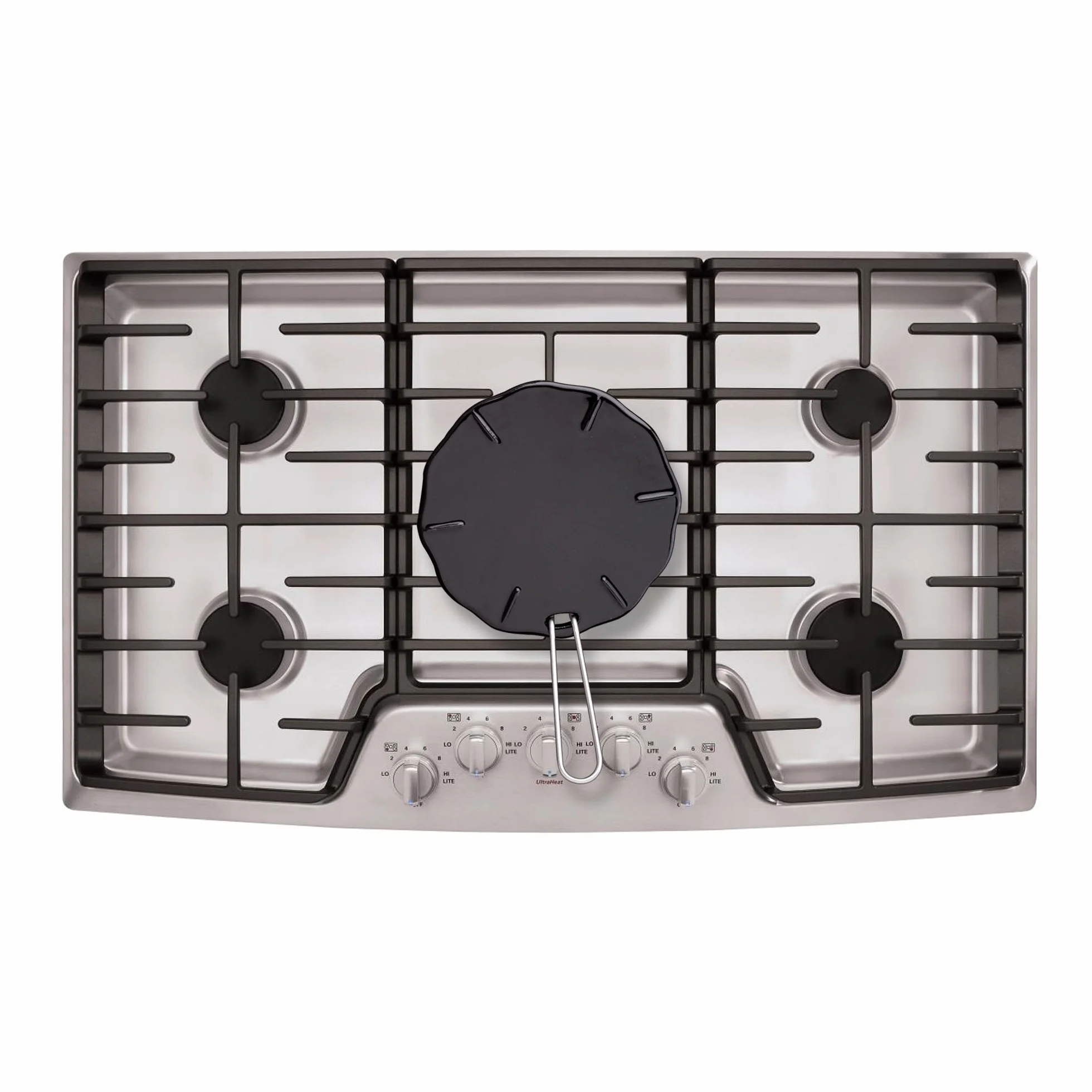 Ilsa Cast Iron duży rozdzielacz ciepła 17,8 cm żeliwo czarny