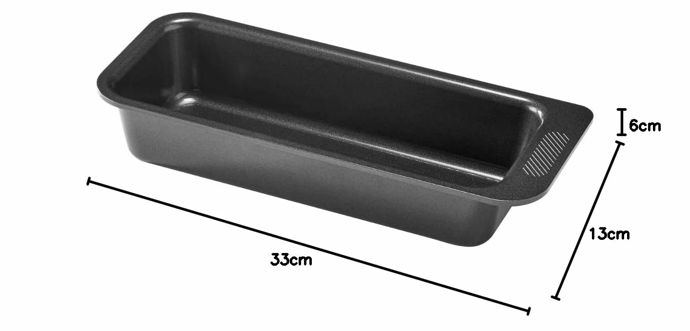 Pyrex MG30BL6 KD13440 LOAF PAN Magic 30 cm, czarny