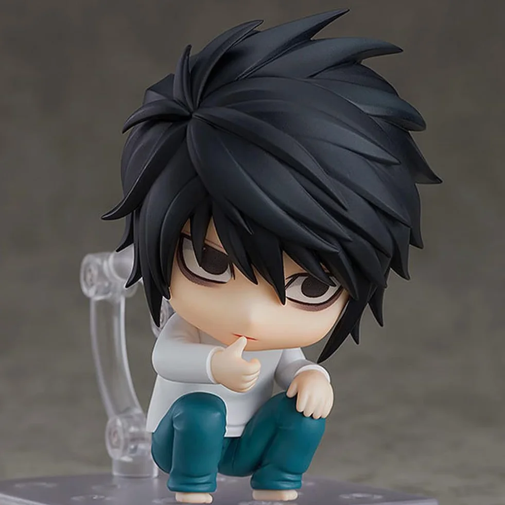 Zhongkaihua Notatnik śmierci figurka L Lawliet figurka 10 cm figurka anime model statuetka Boże Narodzenie dom biurko ozdoba urodziny dekoracja prezent dla fanów