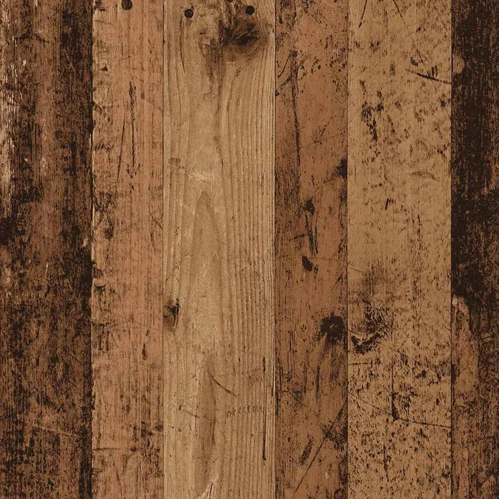 Szafa na ubrania o wyglądzie starego drewna i garderoba przestrzeń do przechowywania 70 x 32,5 x 35 cm z materiału drewnopochodnego na ubrania i akcesoria
