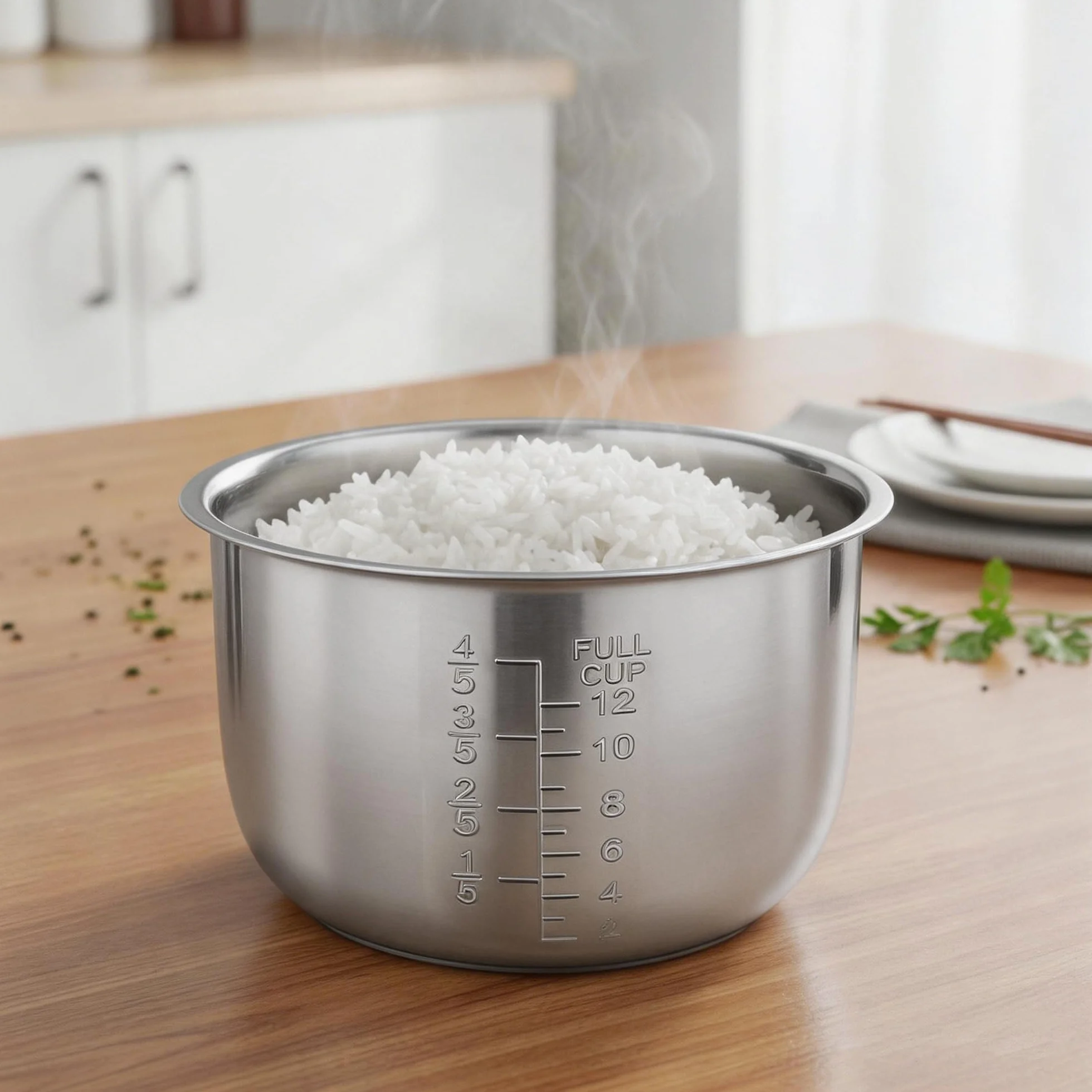 Linkidea Wkład wewnętrzny ze stali nierdzewnej 304 do szybkowaru/ryżowaru, kompatybilny z Instant Pot Duo 7-in-1, odporny na zmywarkę, bez powłoki, miska zamienna