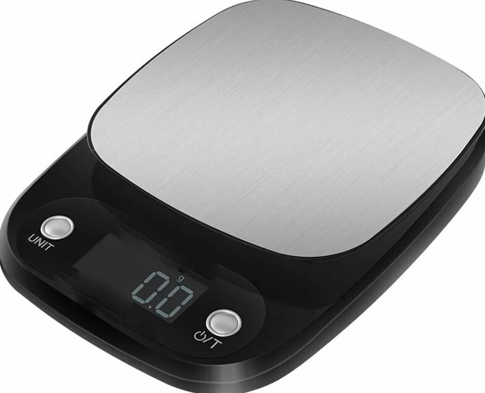 Waga kawy elektroniczna cyfrowa waga kawy dokładność gospodarstwa domowego mini gram skala 3kg dokładność 0,1g