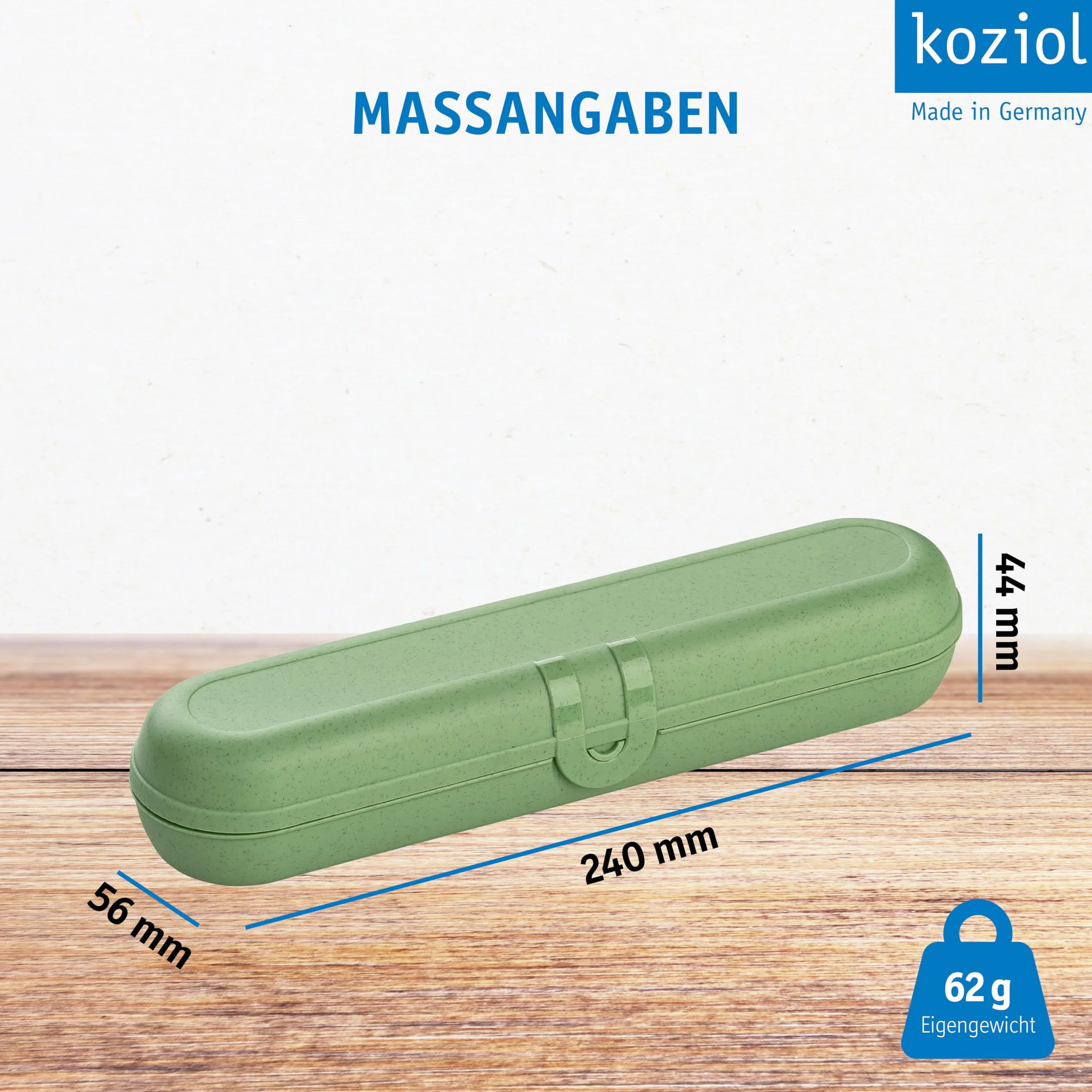 koziol Besteck-Etui KLIKK in grün