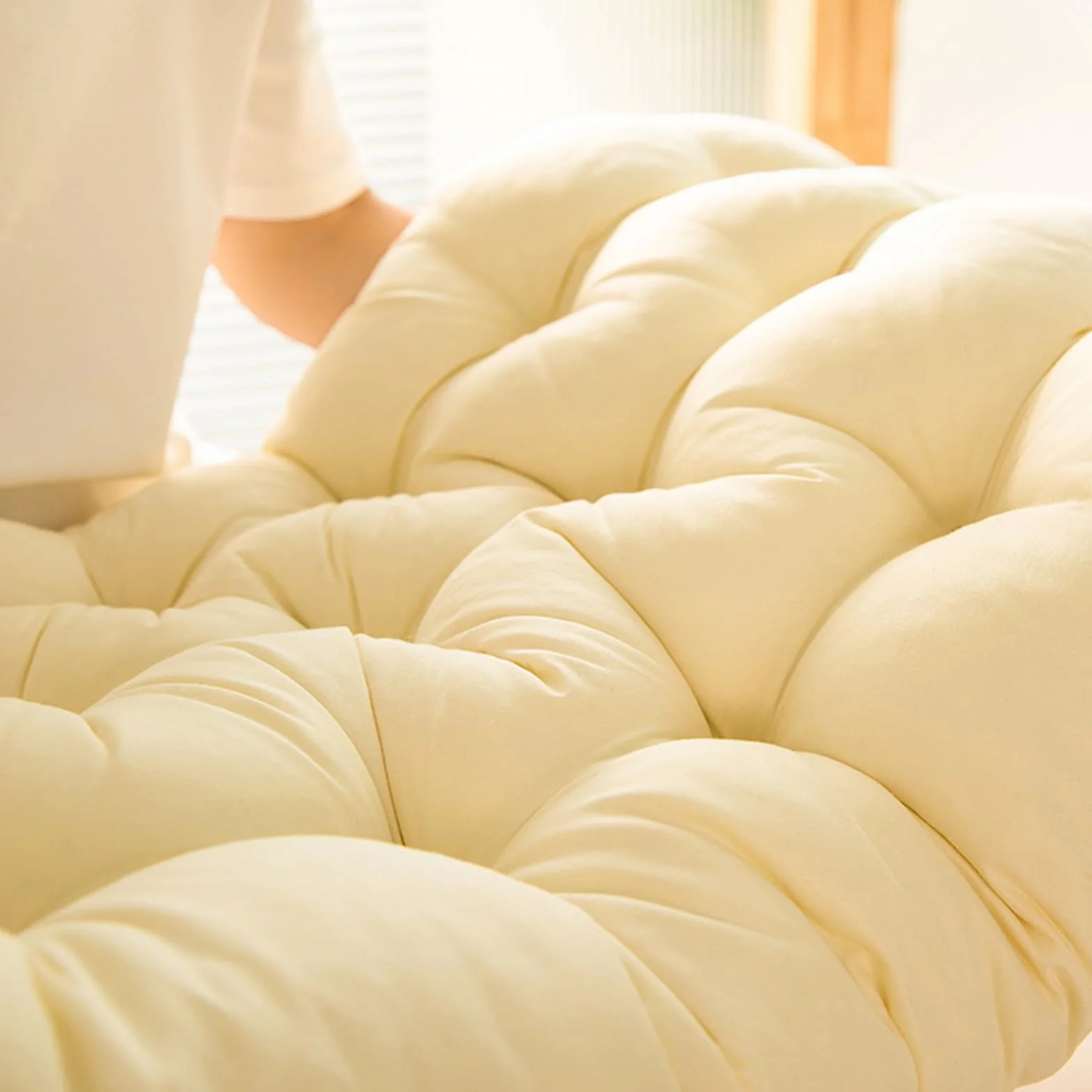 Ergonomiczna poduszka do czytania z podparciem pleców, 150 x 50 x 5 cm, idealna na kanapę i łóżko, amortyzowane oparcie dla wygody, idealna do czytania, relaksu i aktywności rekreacyjnych.