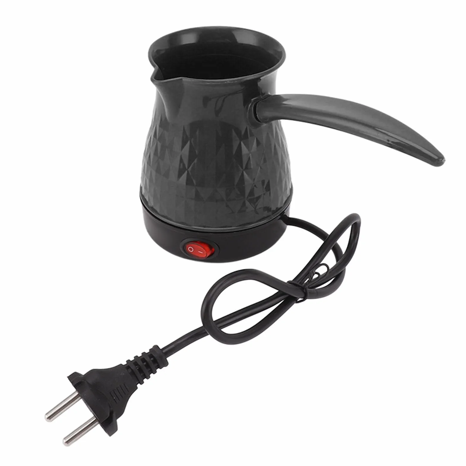 Turecki Ekspres do Kawy, 500 Ml Arabski, Grecki i Turecki Elektryczny Ekspres do Kawy, Podgrzewacz Garnka, Turecki Dzbanek do Kawy ze Stali Nierdzewnej do Domu, Herbaty, Kawy